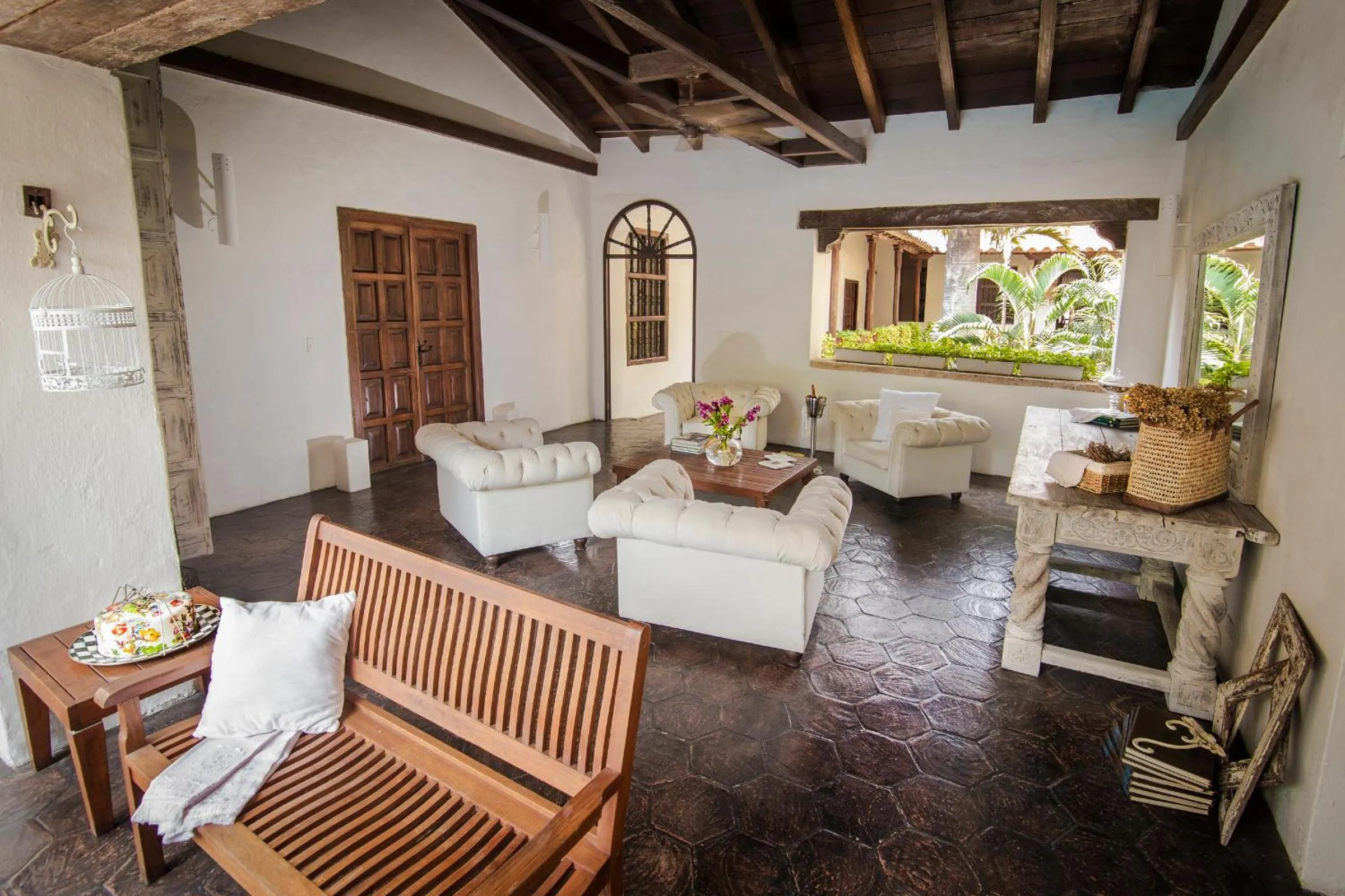 Living room in Hotel Boutique El Marqués By GEH Suites