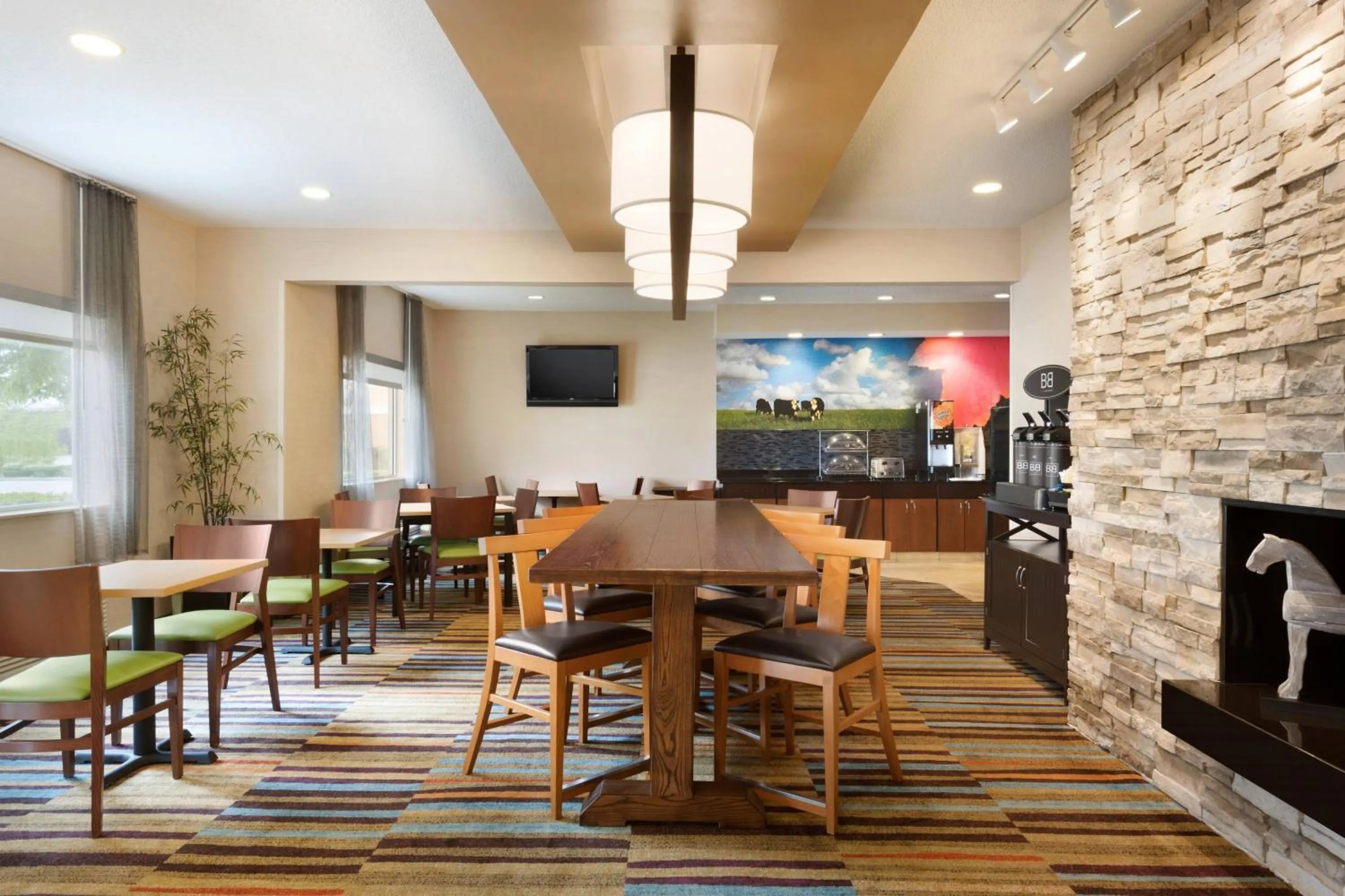 Restaurant/places to eat in Fairfield Inn Kankakee Bourbonnais