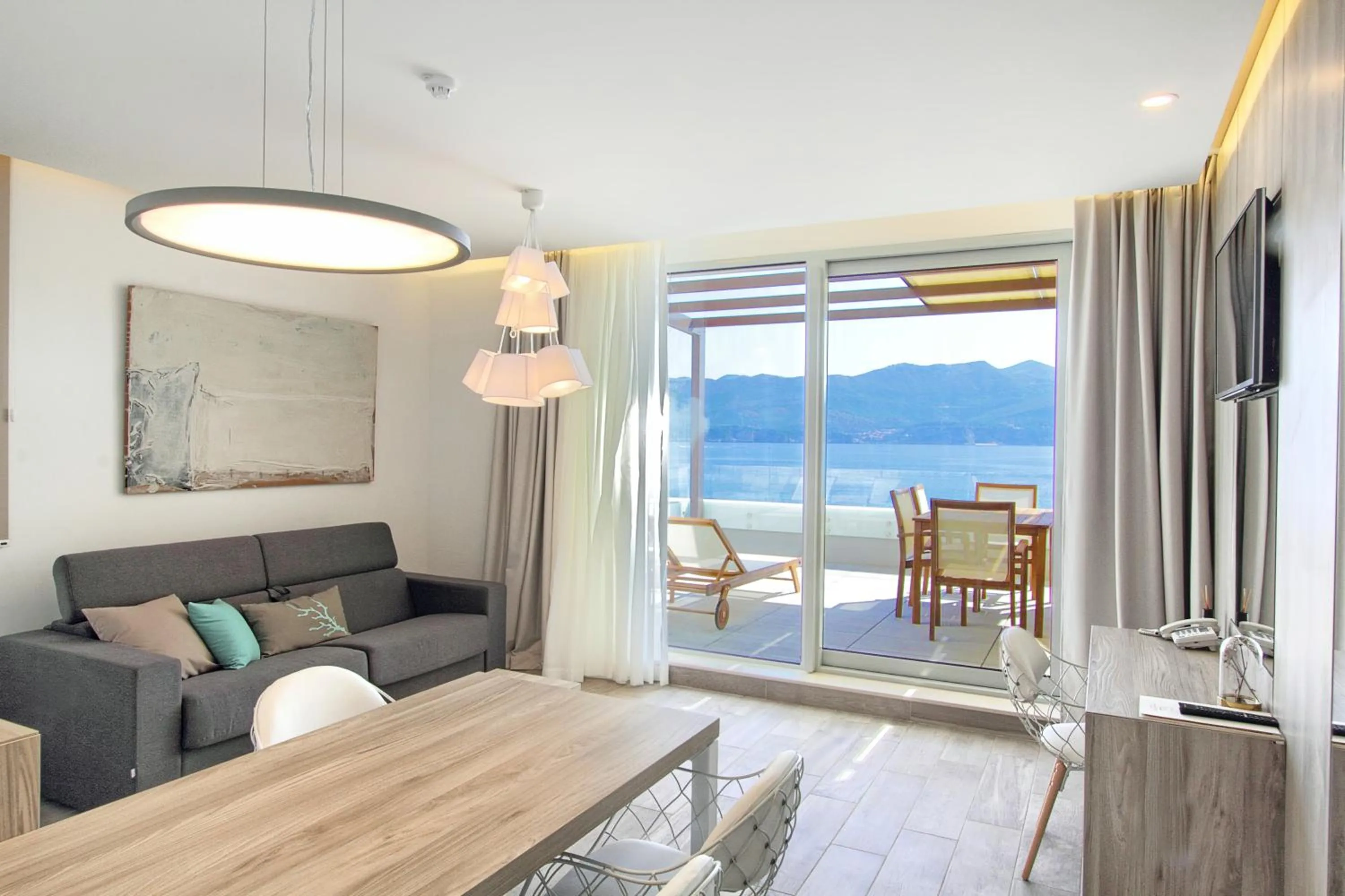 Patio in Kalamota Beach House