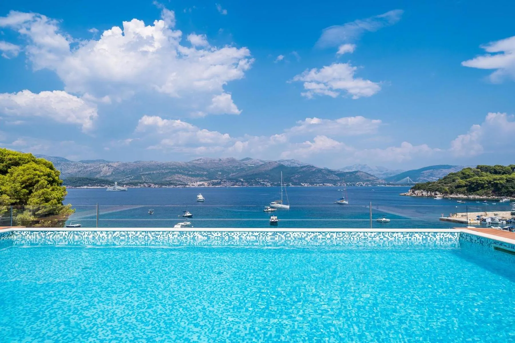 Swimming pool in Kalamota Beach House