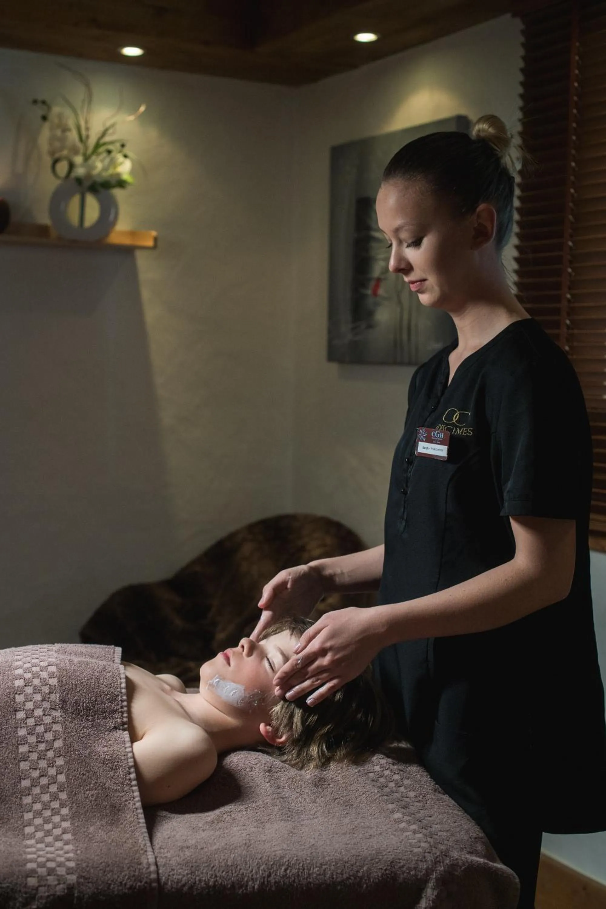 Spa and wellness centre/facilities in CGH Résidences & Spas Les Clarines