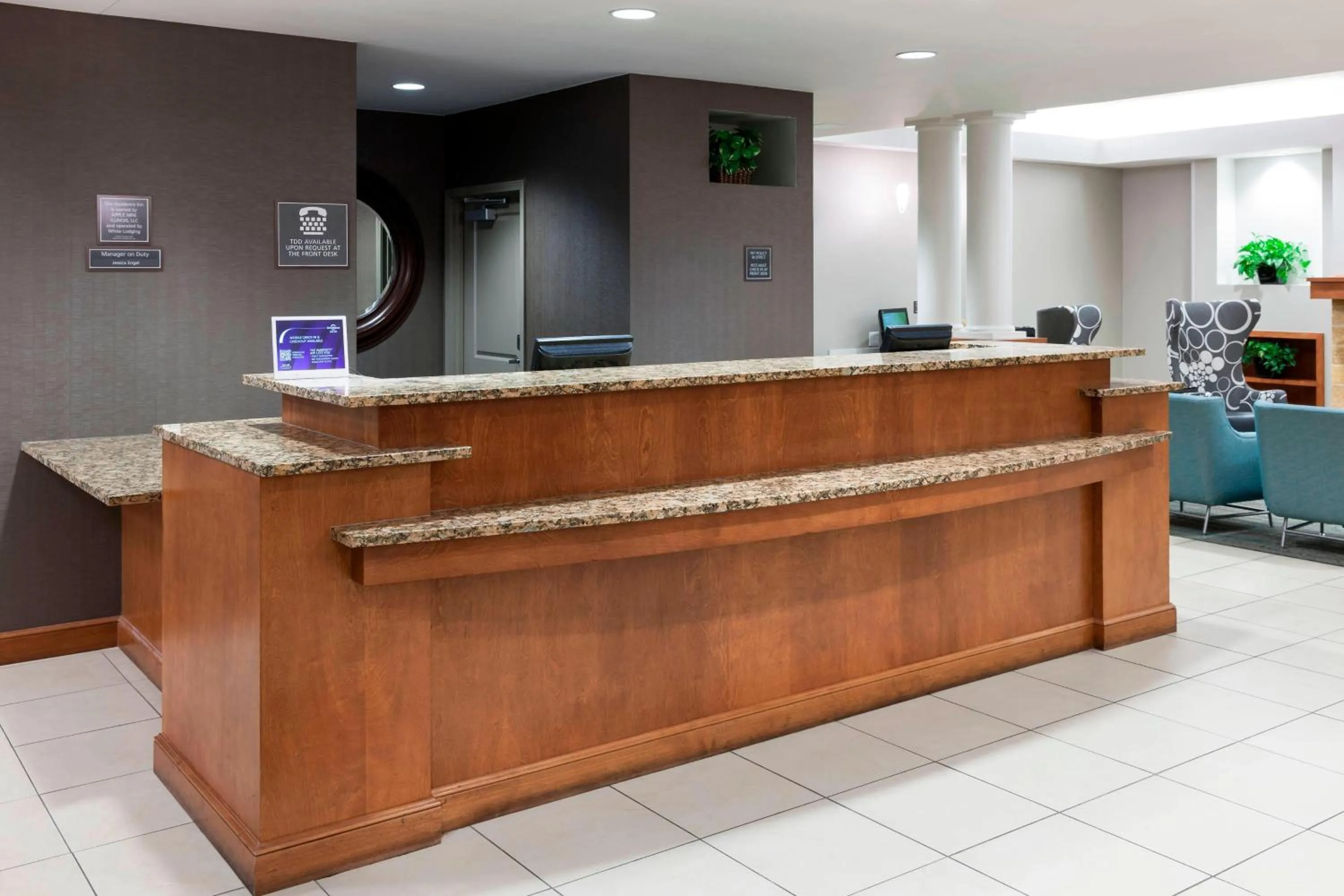 Lobby or reception in Residence Inn by Marriott Chicago Lake Forest/Mettawa