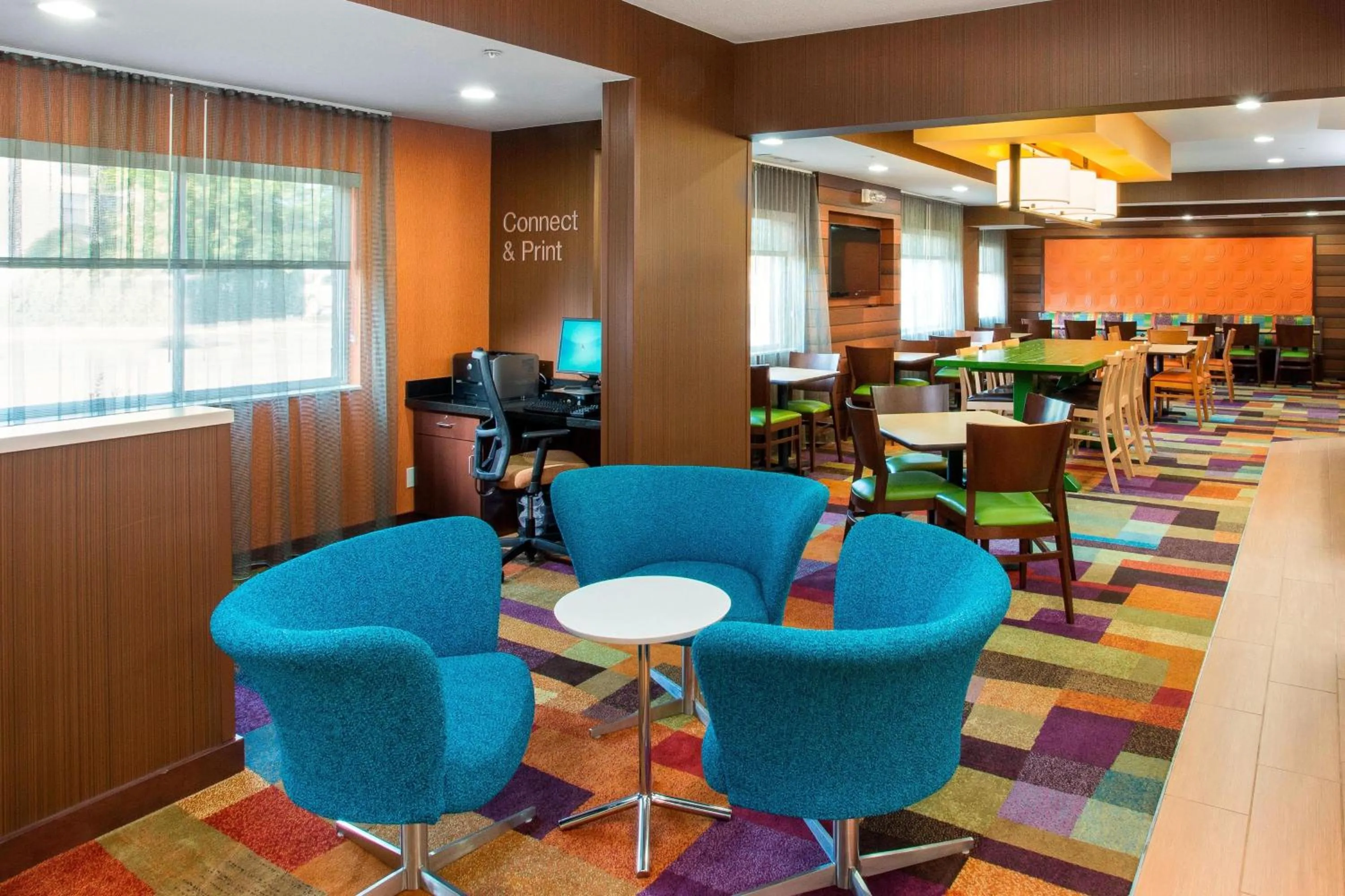 Lobby or reception in Fairfield Inn & Suites Chicago Tinley Park