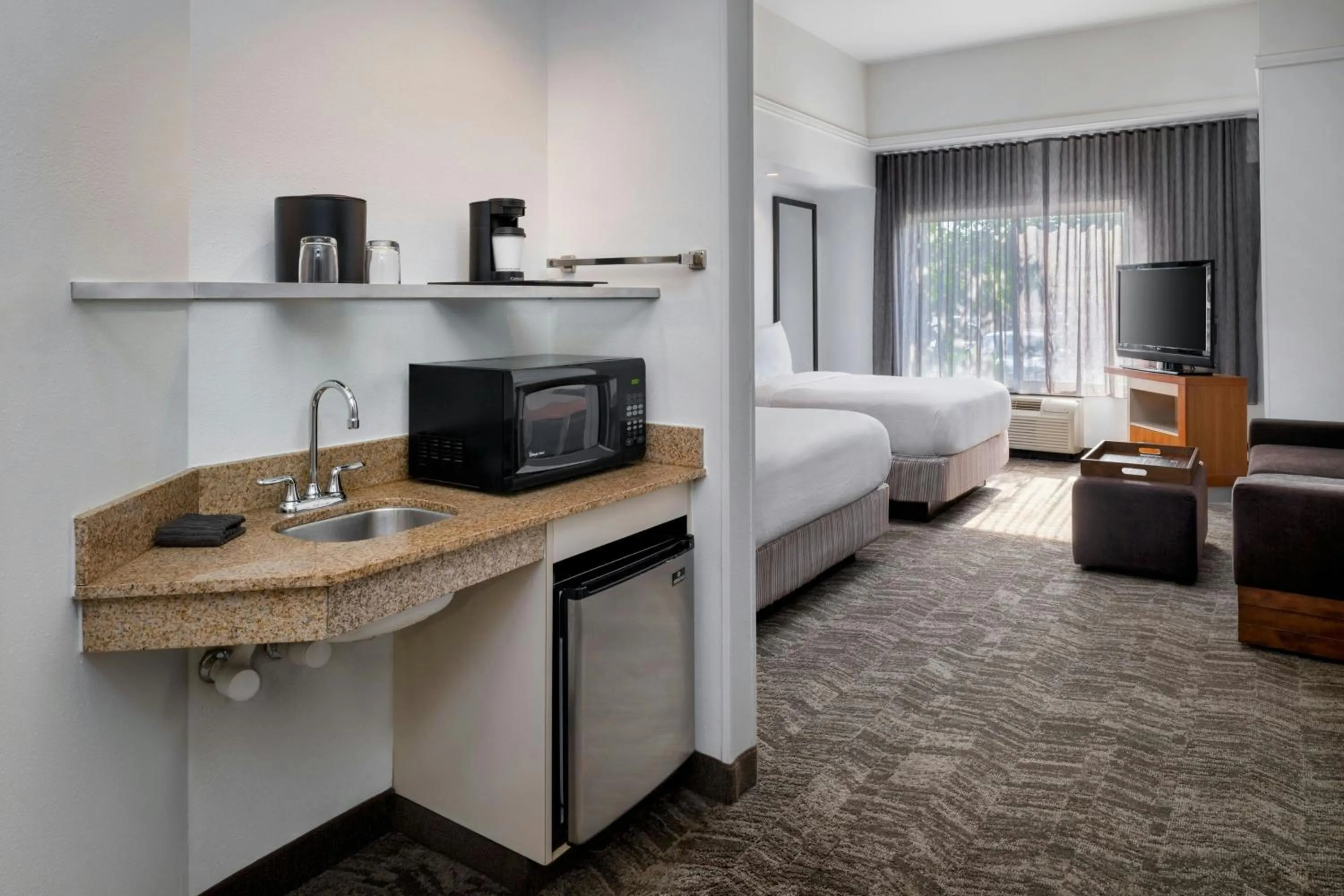 Photo of the whole room, Bed in SpringHill Suites by Marriott Charleston North