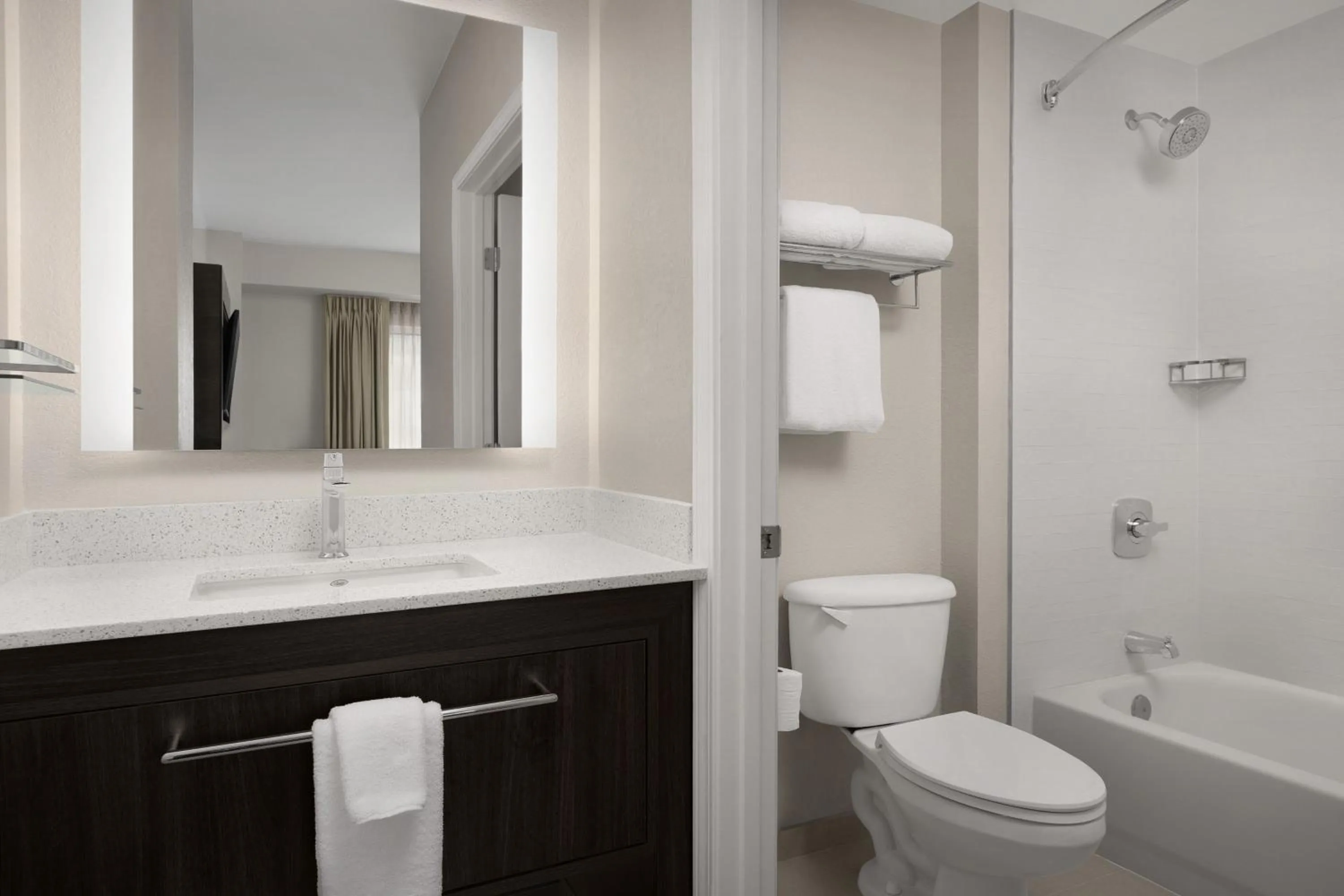 Bathroom in Residence Inn Charlotte SouthPark