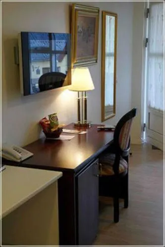 Seating area in Hotel Laasby Kro