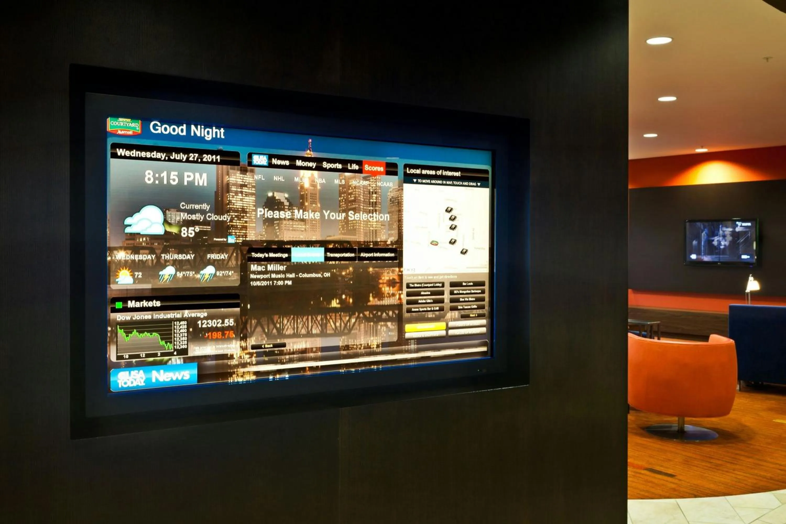 Lobby or reception in Courtyard Columbus Easton