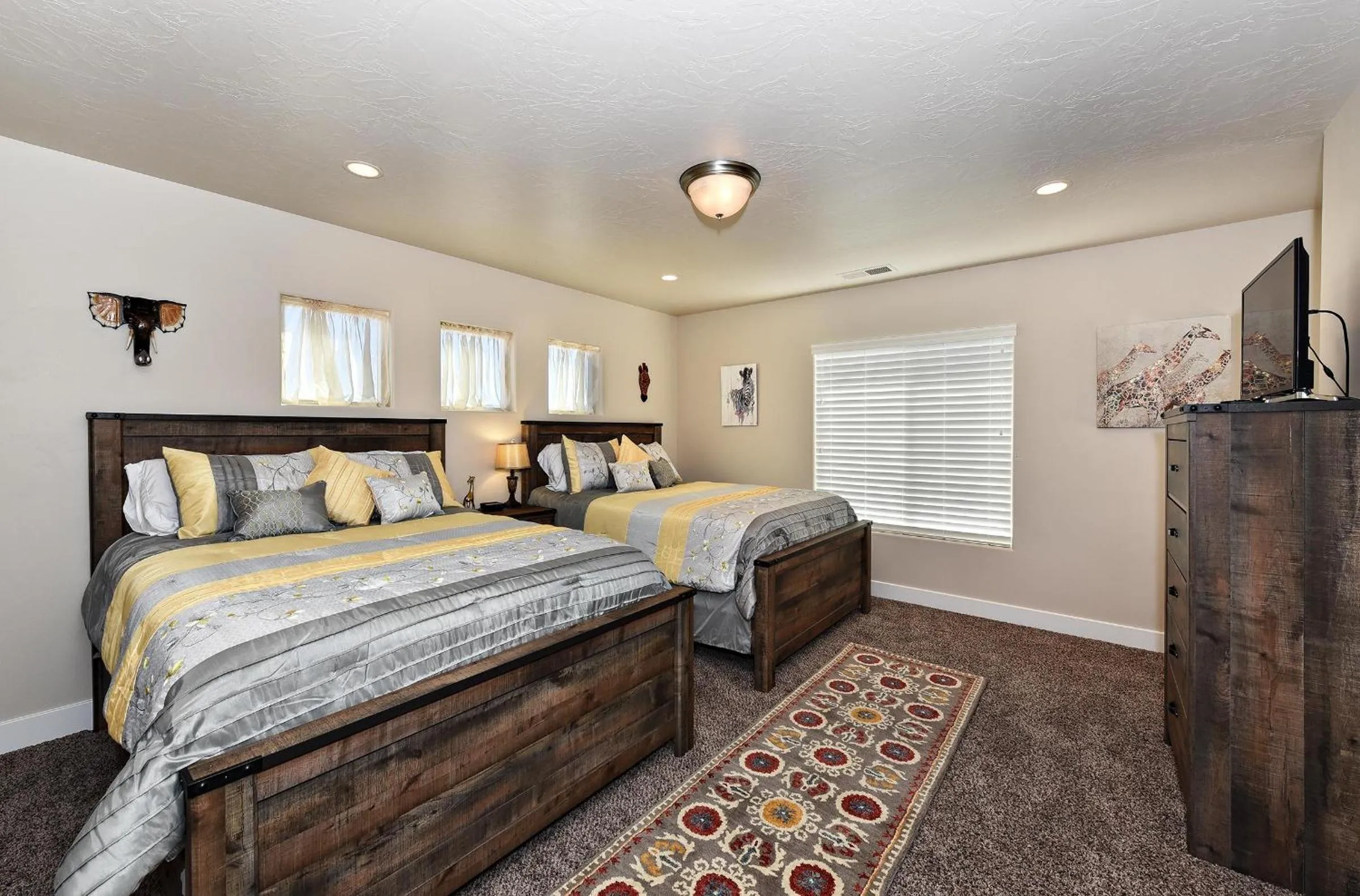 Bed in The Painted Horse