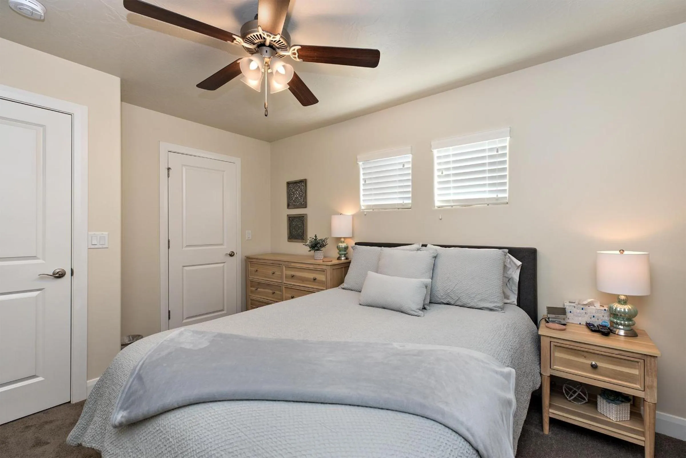 Bed in Red Cliff Sunset