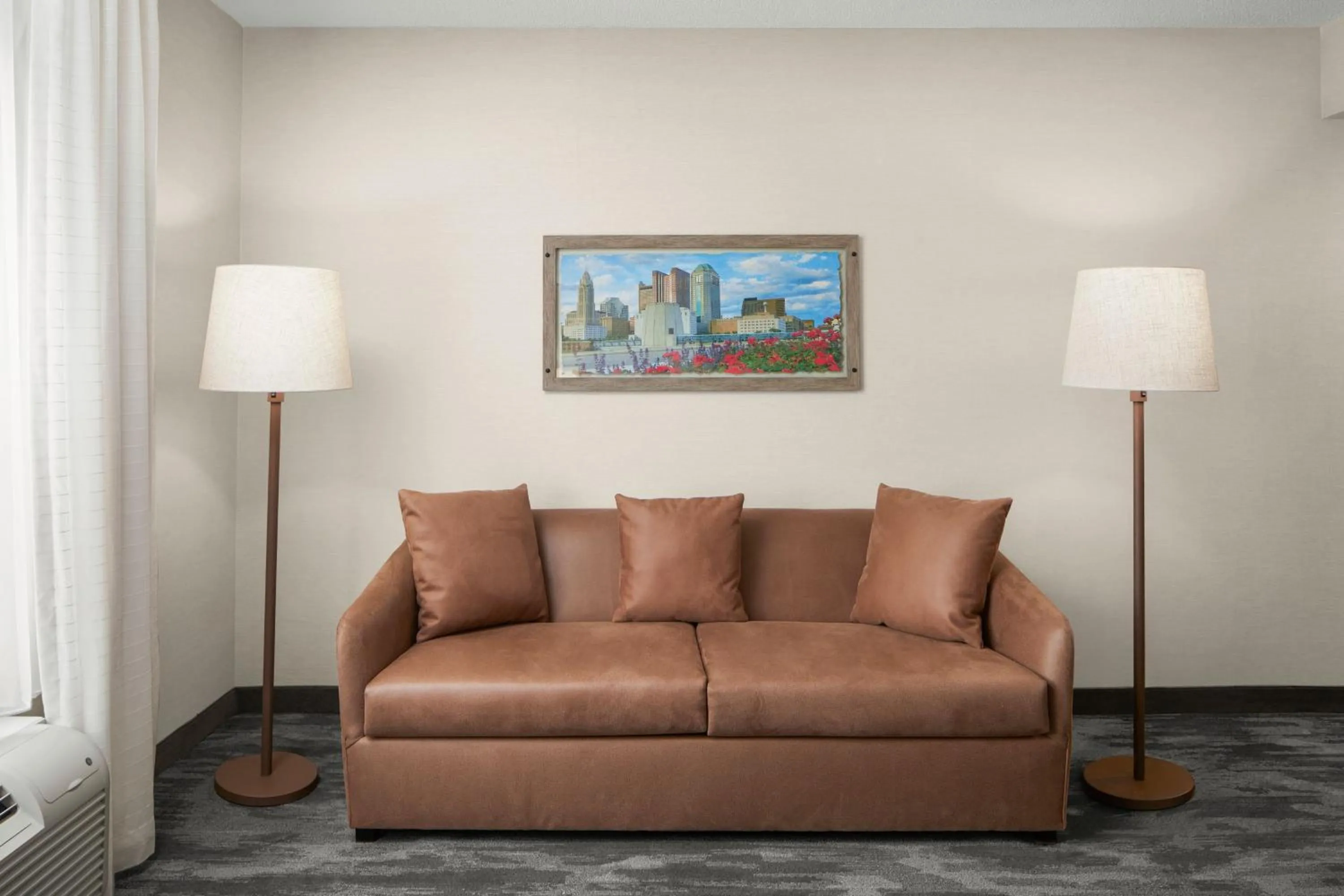 Bedroom in Fairfield Inn & Suites Columbus OSU