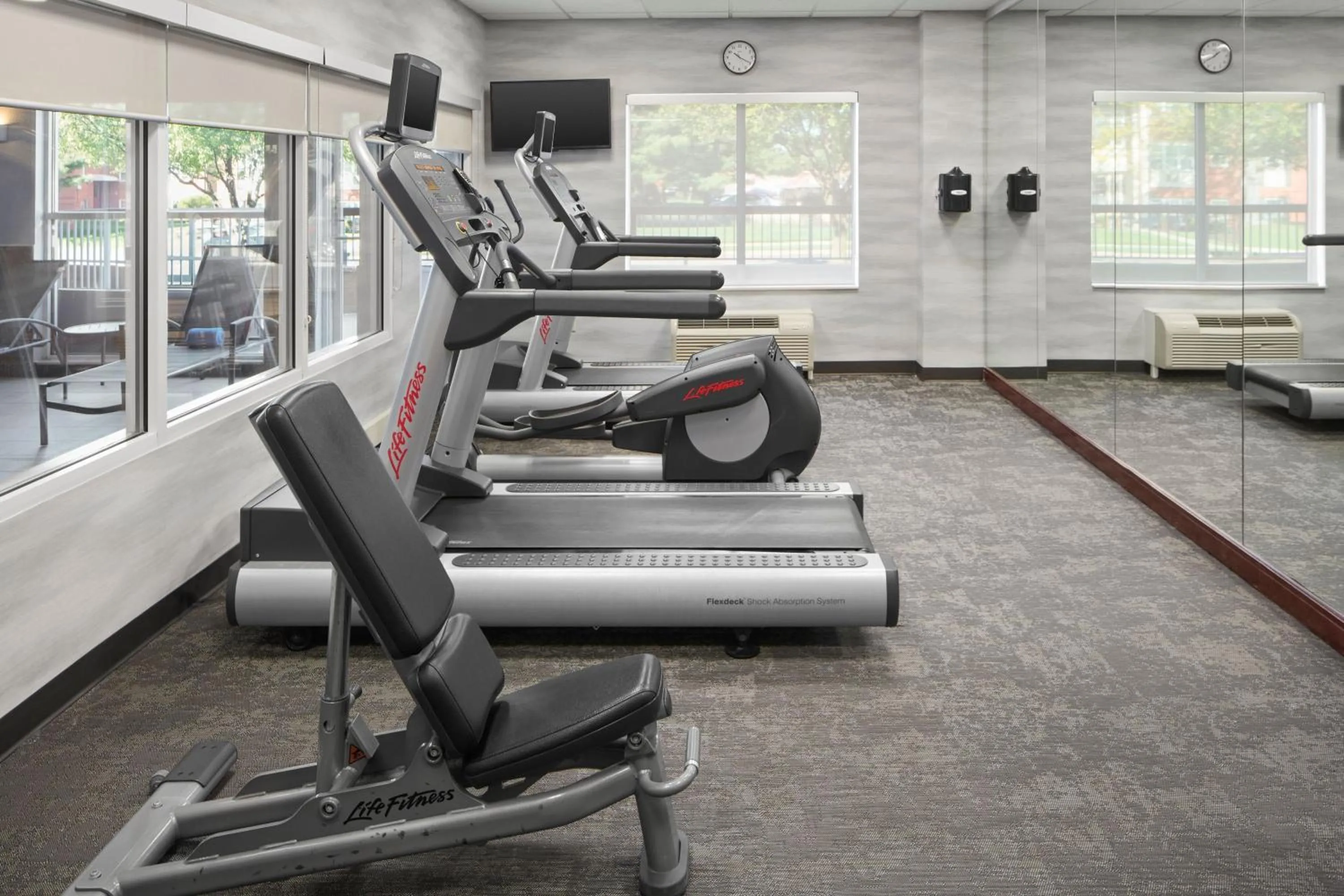 Fitness centre/facilities in Fairfield Inn & Suites Columbus OSU