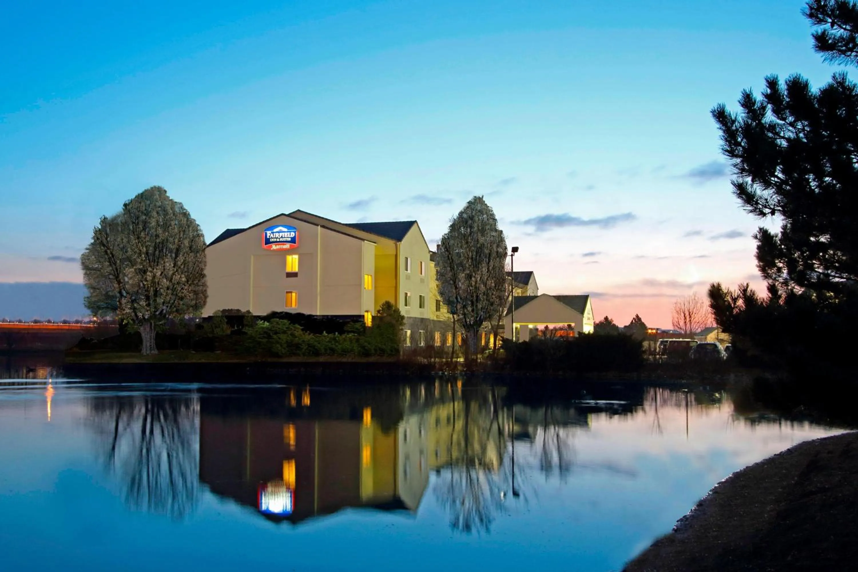 Property building in Fairfield Inn & Suites Colorado Springs South