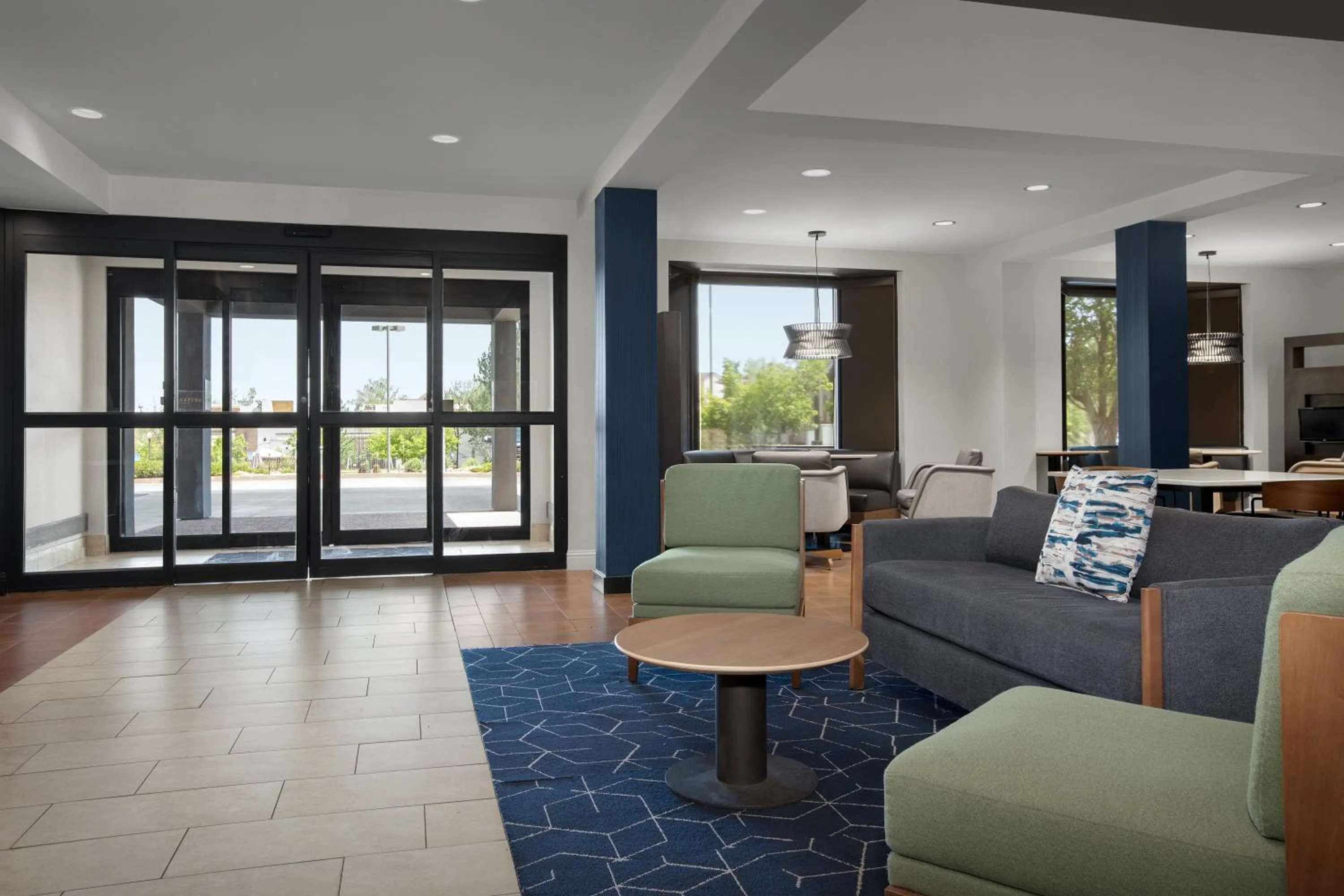 Lobby or reception in Courtyard by Marriott Colorado Springs South