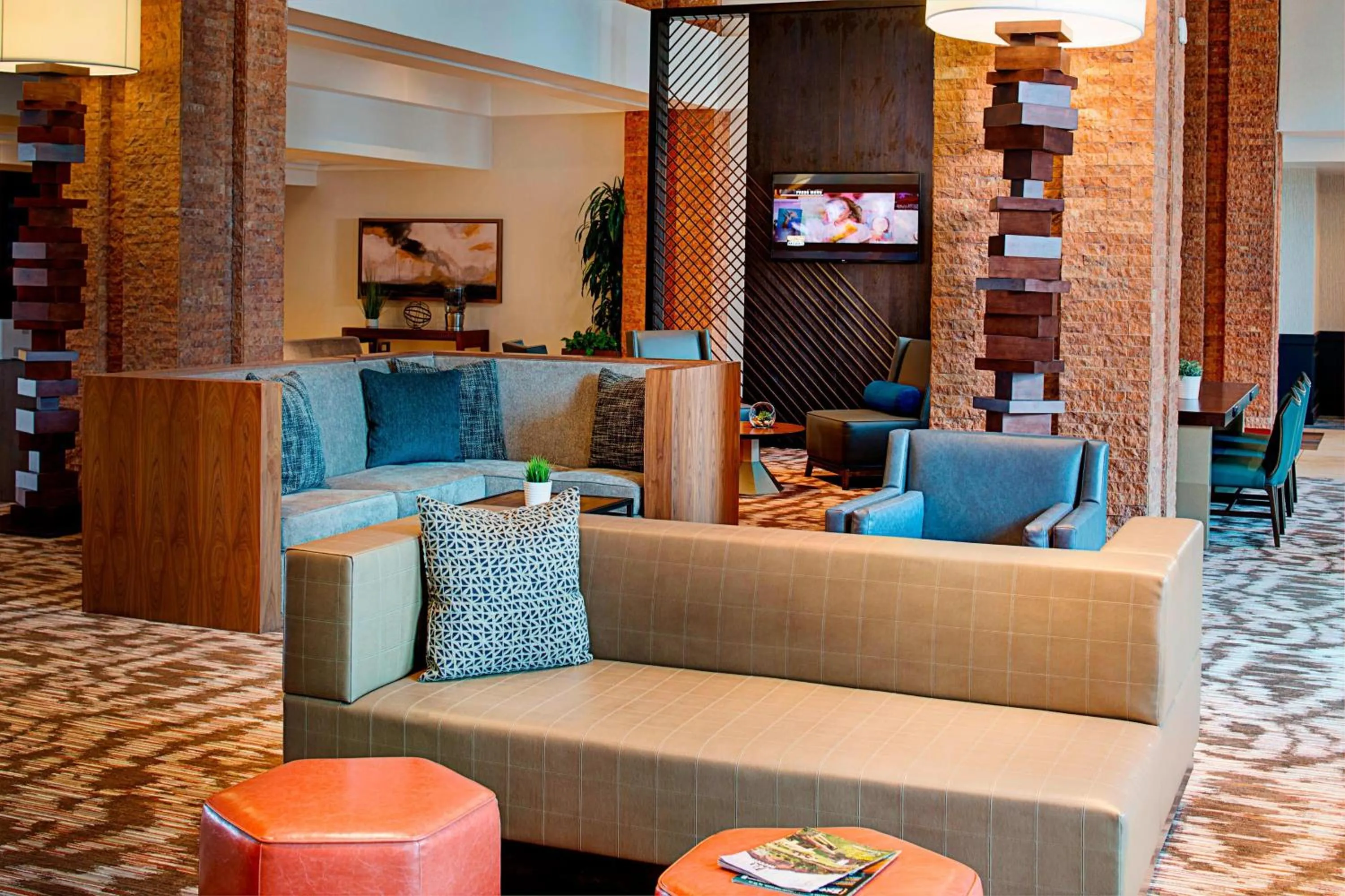 Lobby or reception in Colorado Springs Marriott