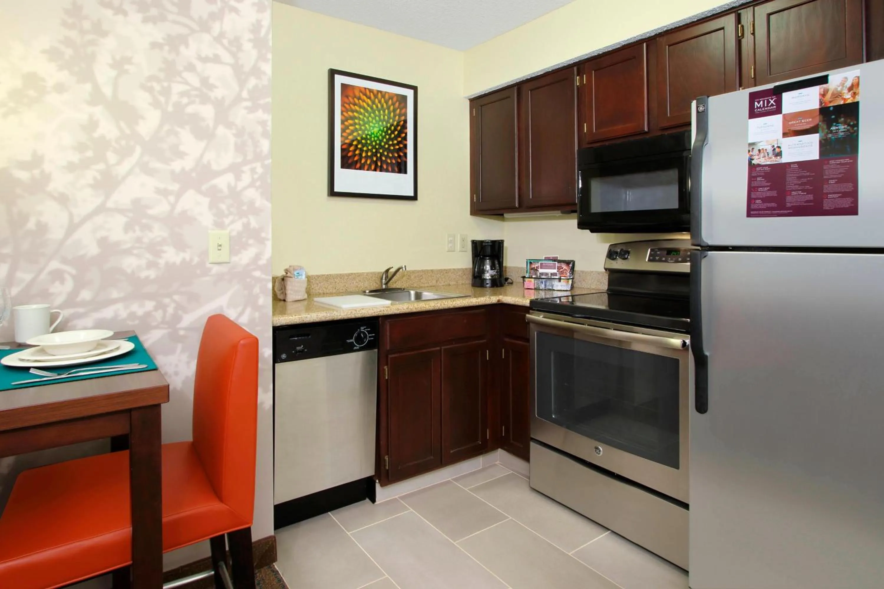 Kitchen or kitchenette in Residence Inn Colorado Springs South