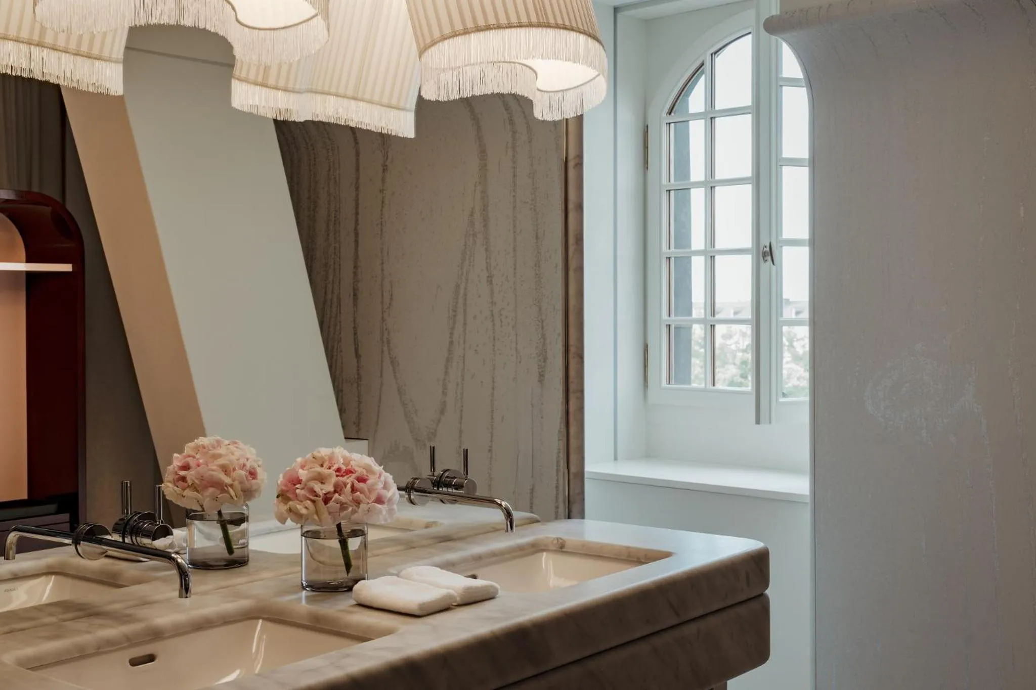 Bathroom in Grand Hotel LES TROIS ROIS
