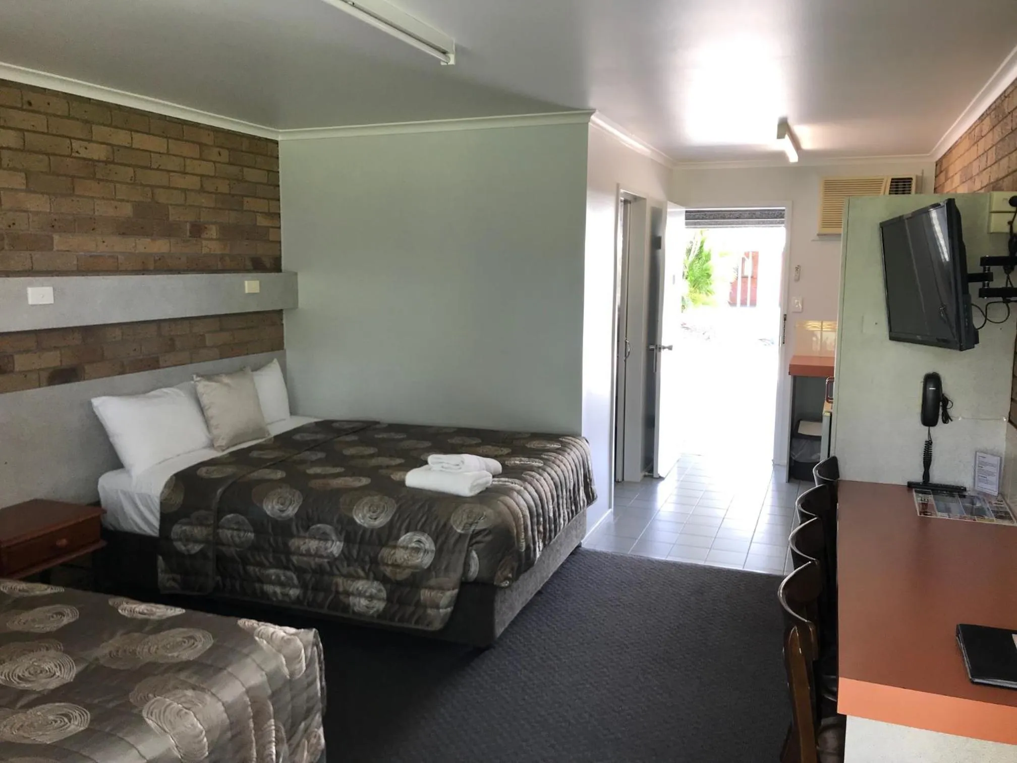 Bed in True Blue Motor Inn