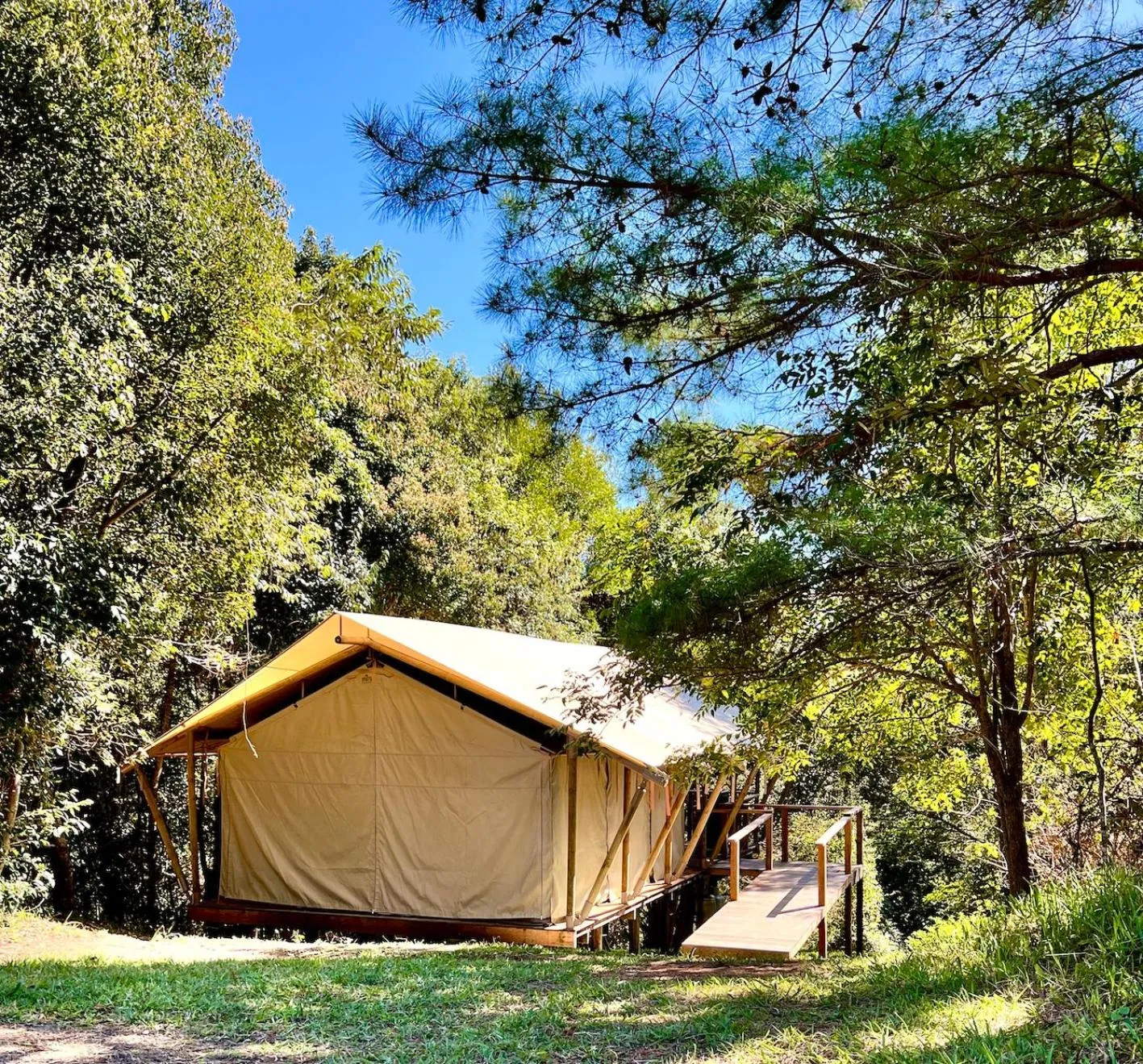 Property building in Silk Pavilions Glamping