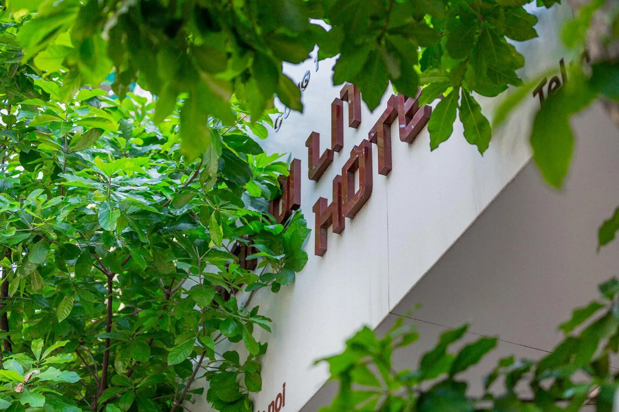 Property building in Hanoi Little Town Hotel