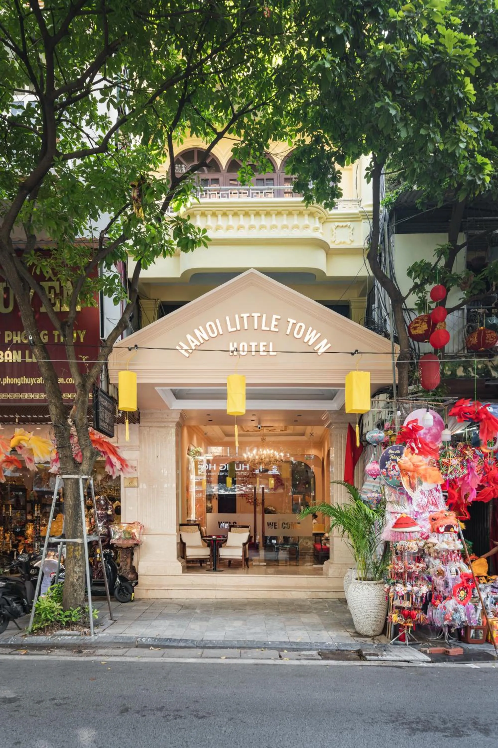 Property building in Hanoi Little Town Hotel