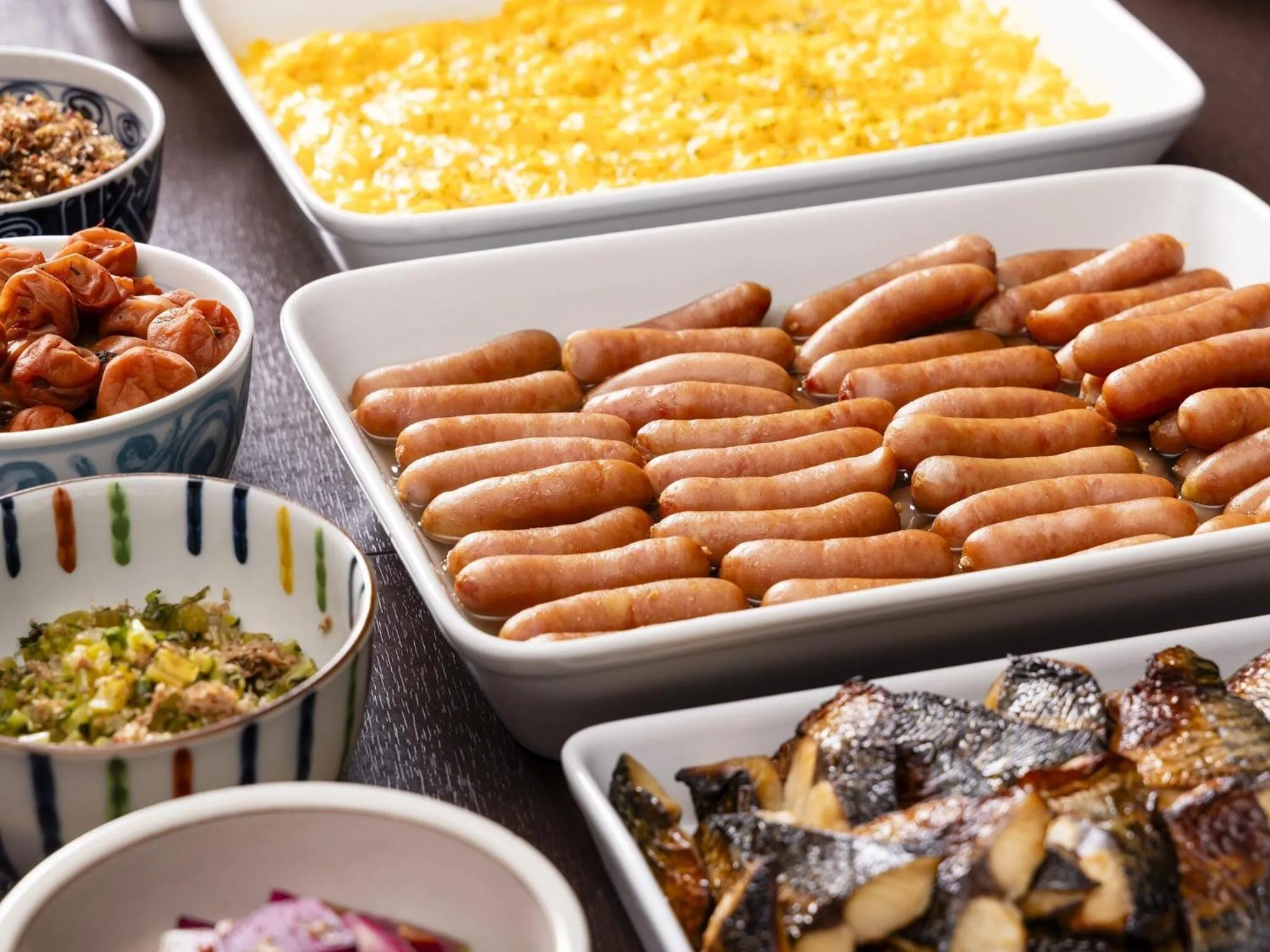 Buffet breakfast in KOKO HOTEL Himeji Castle - formerly Hotel Wing International Himeji