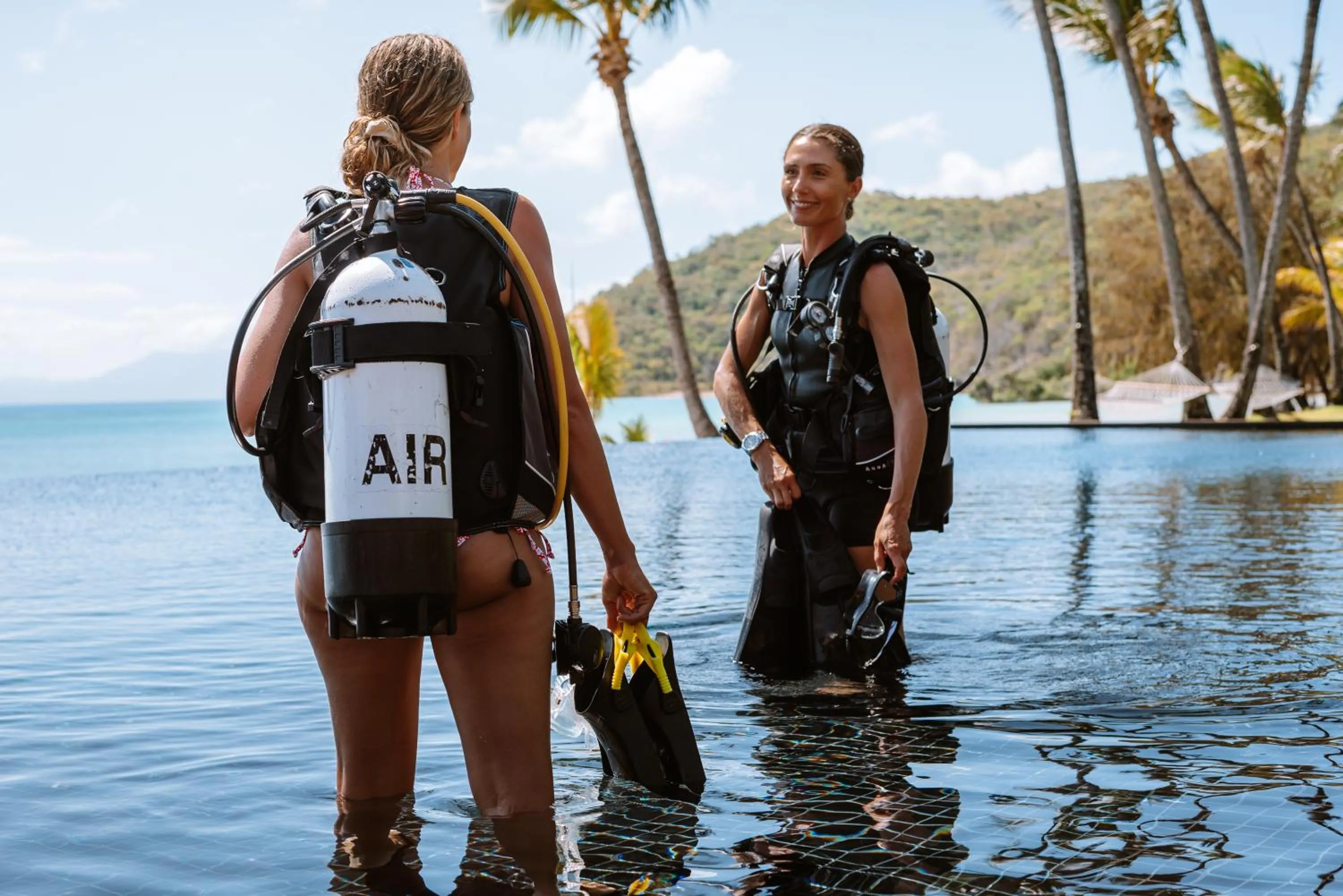 Diving in Orpheus Island Lodge