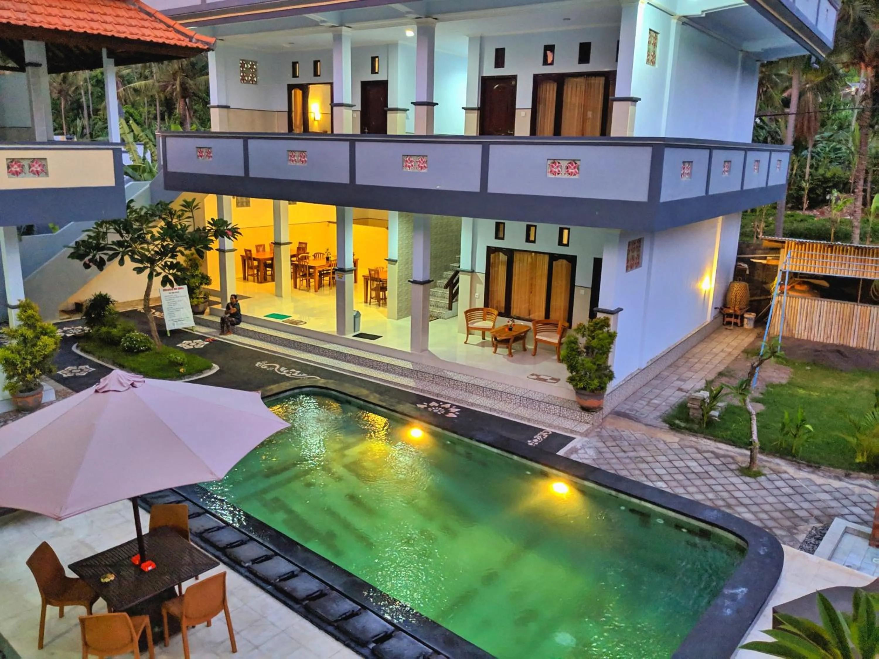 Garden in Serangan Inn Mimba