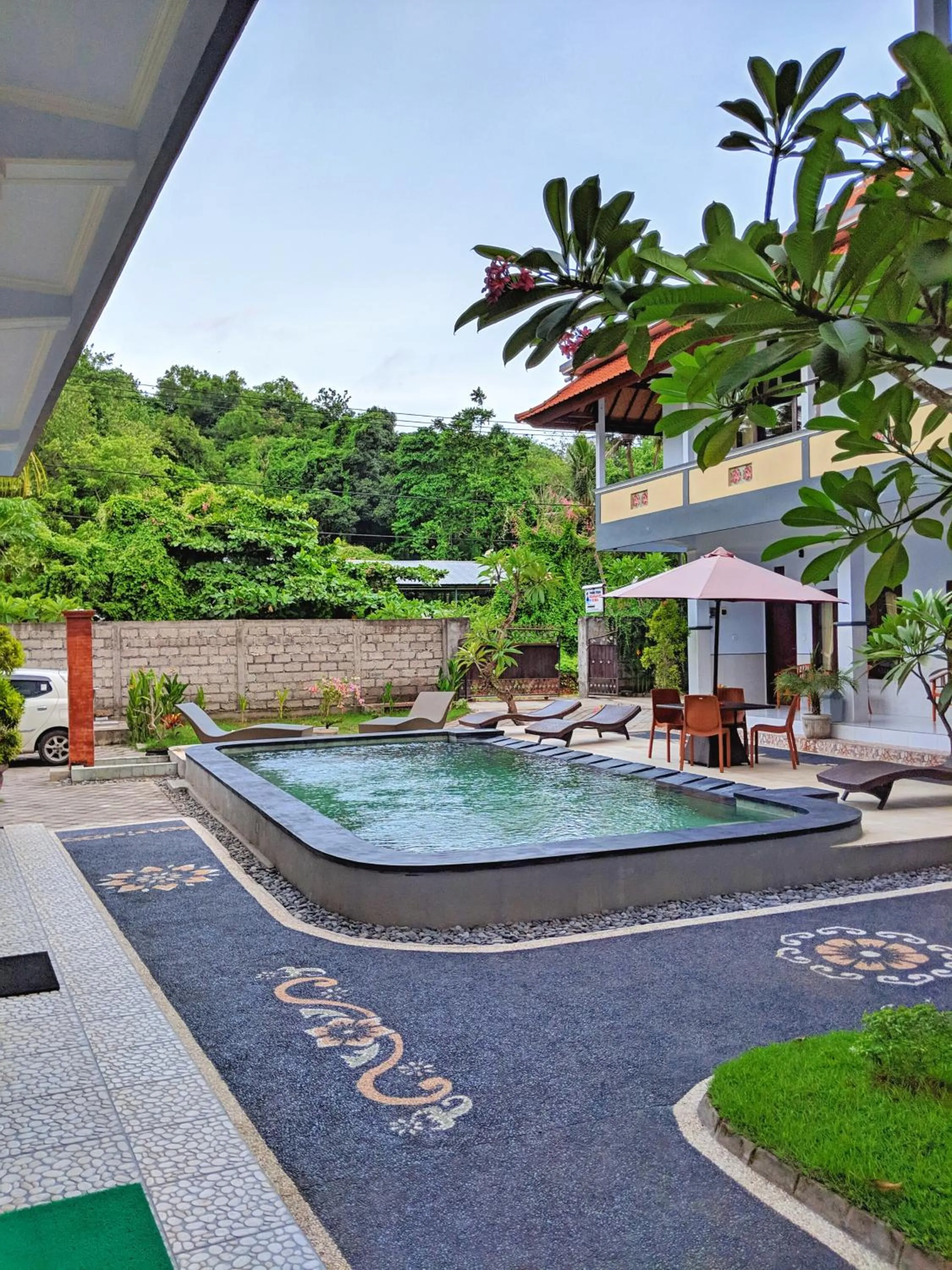 Garden in Serangan Inn Mimba