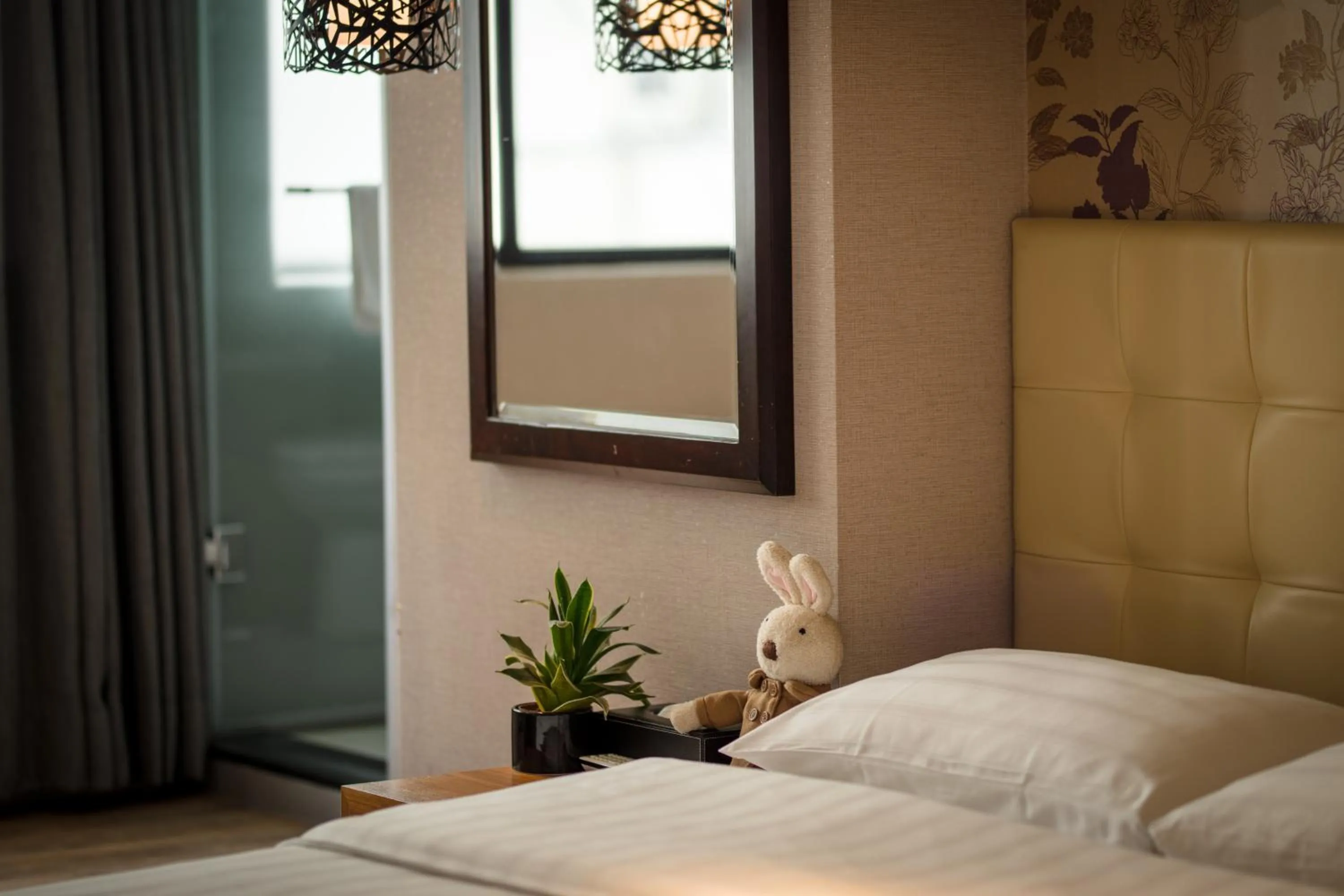 On site, Bed in Urtrip Hotel