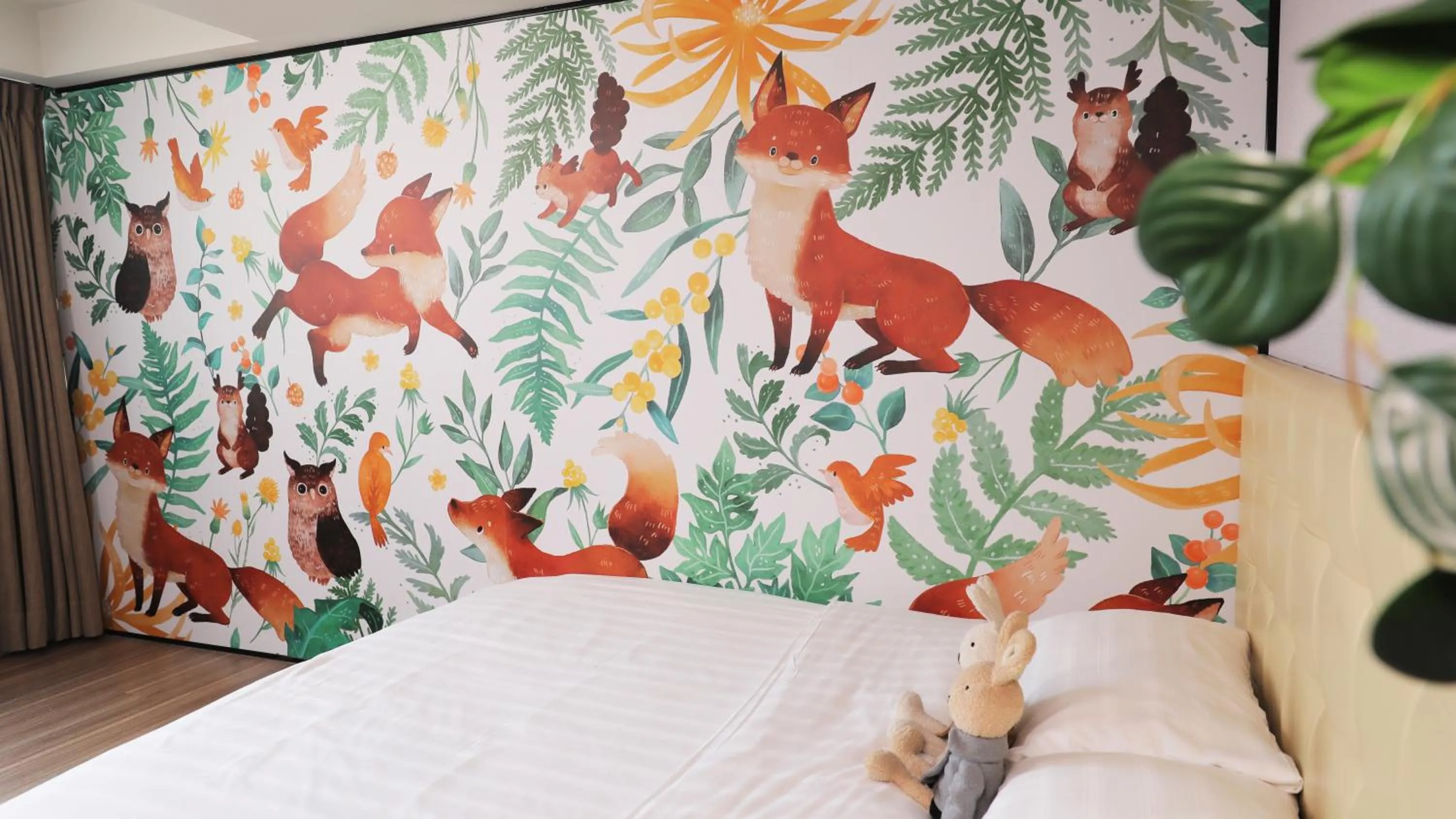 Decorative detail, Bed in Urtrip Hotel