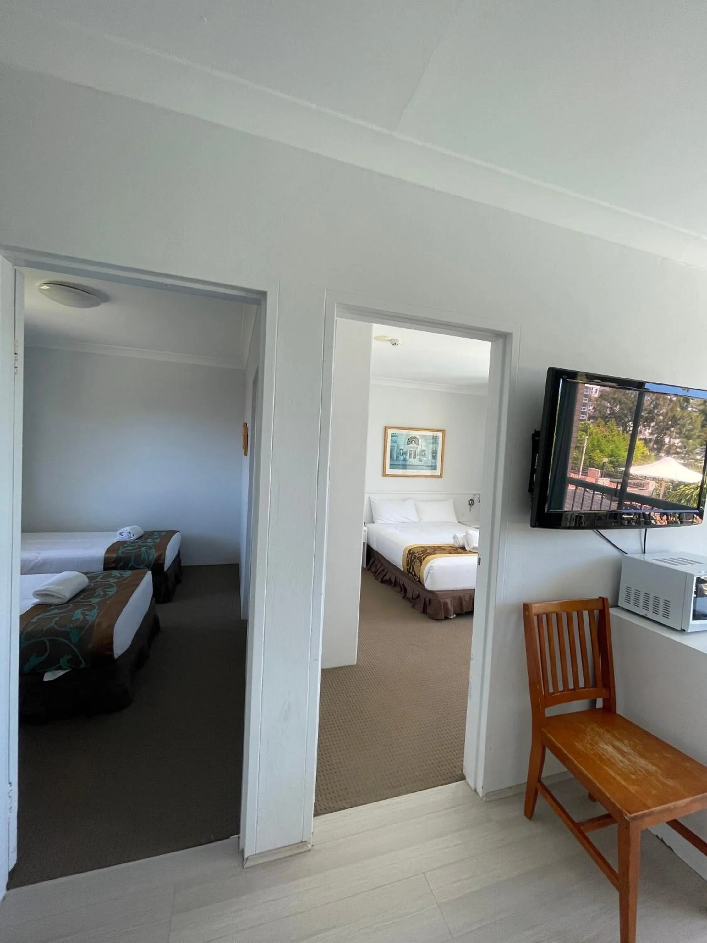 Bed in El Lago Waters Hotel