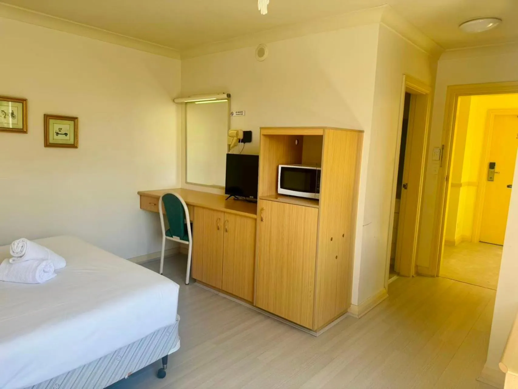 Bed in El Lago Waters Hotel