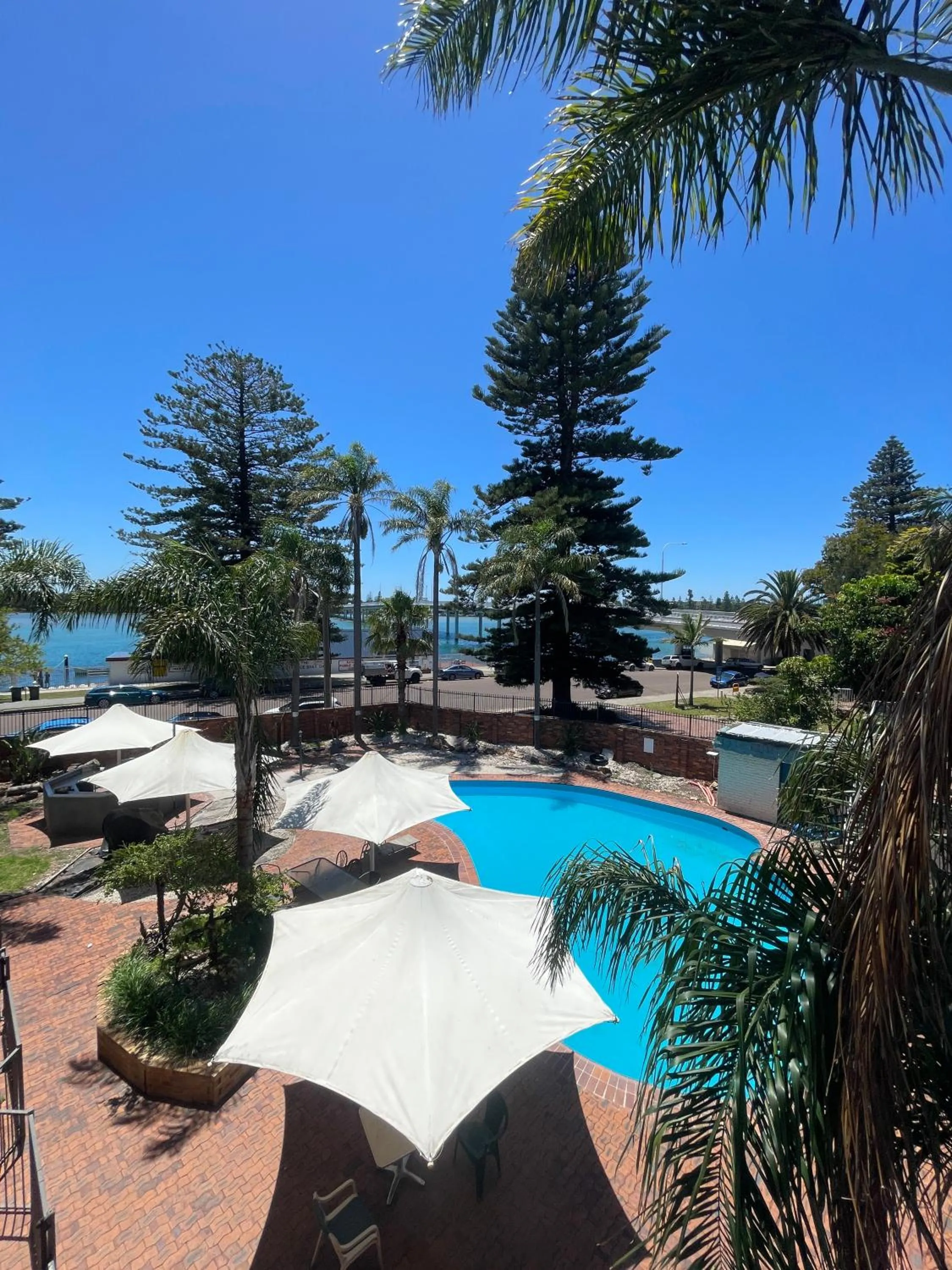 Day in El Lago Waters Hotel