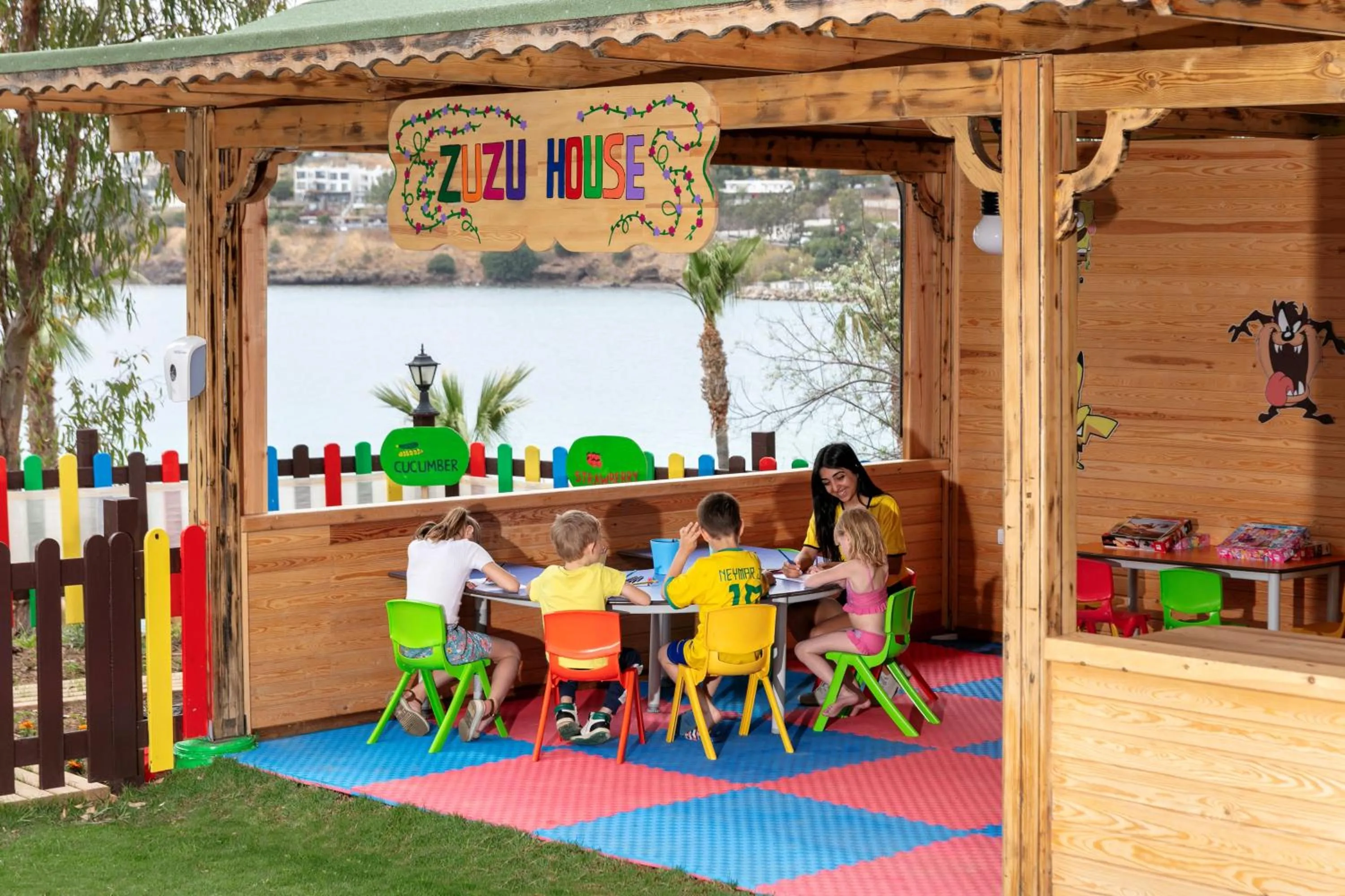 Children play ground in Kefaluka Resort