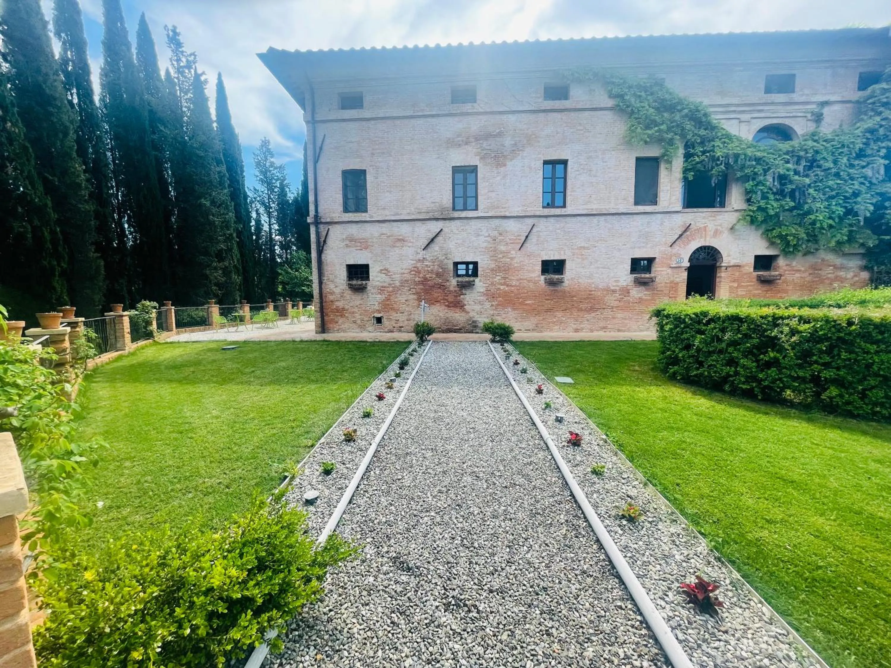 Garden view in Villa Armena Relais