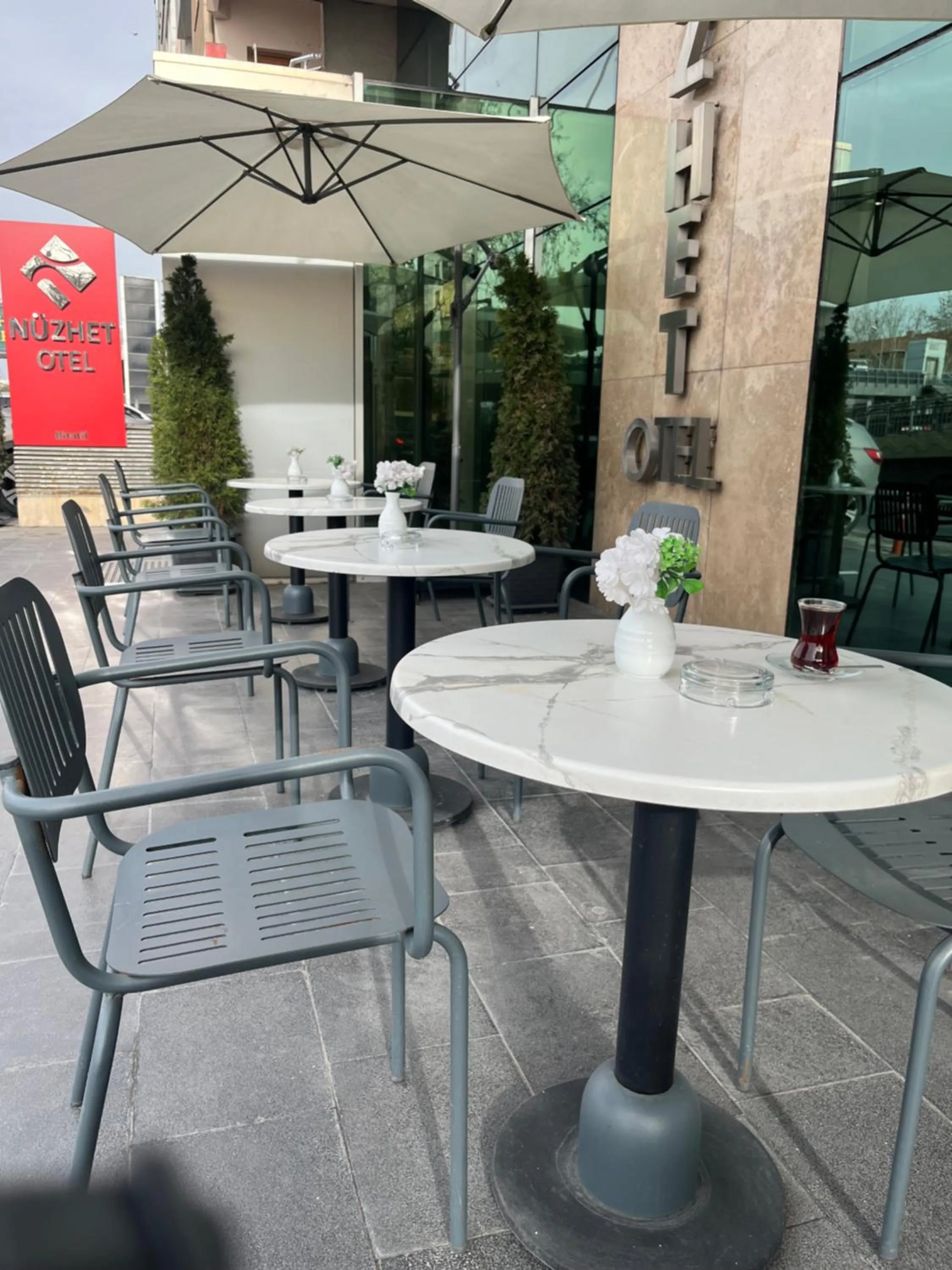 Patio in Nüzhet Hotel