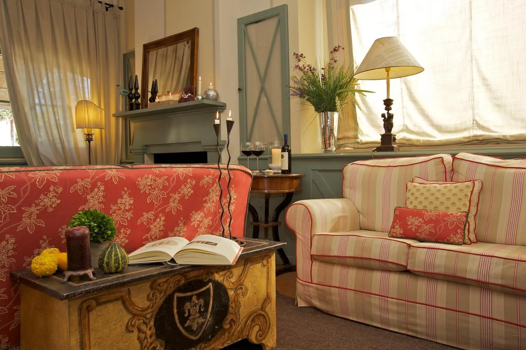 Living room in Albergo La Fontanella