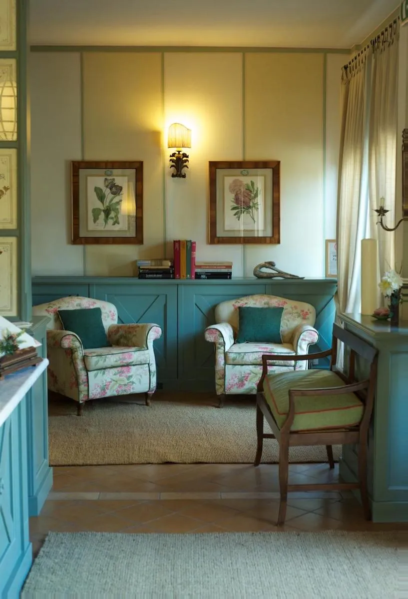 Seating area in Albergo La Fontanella