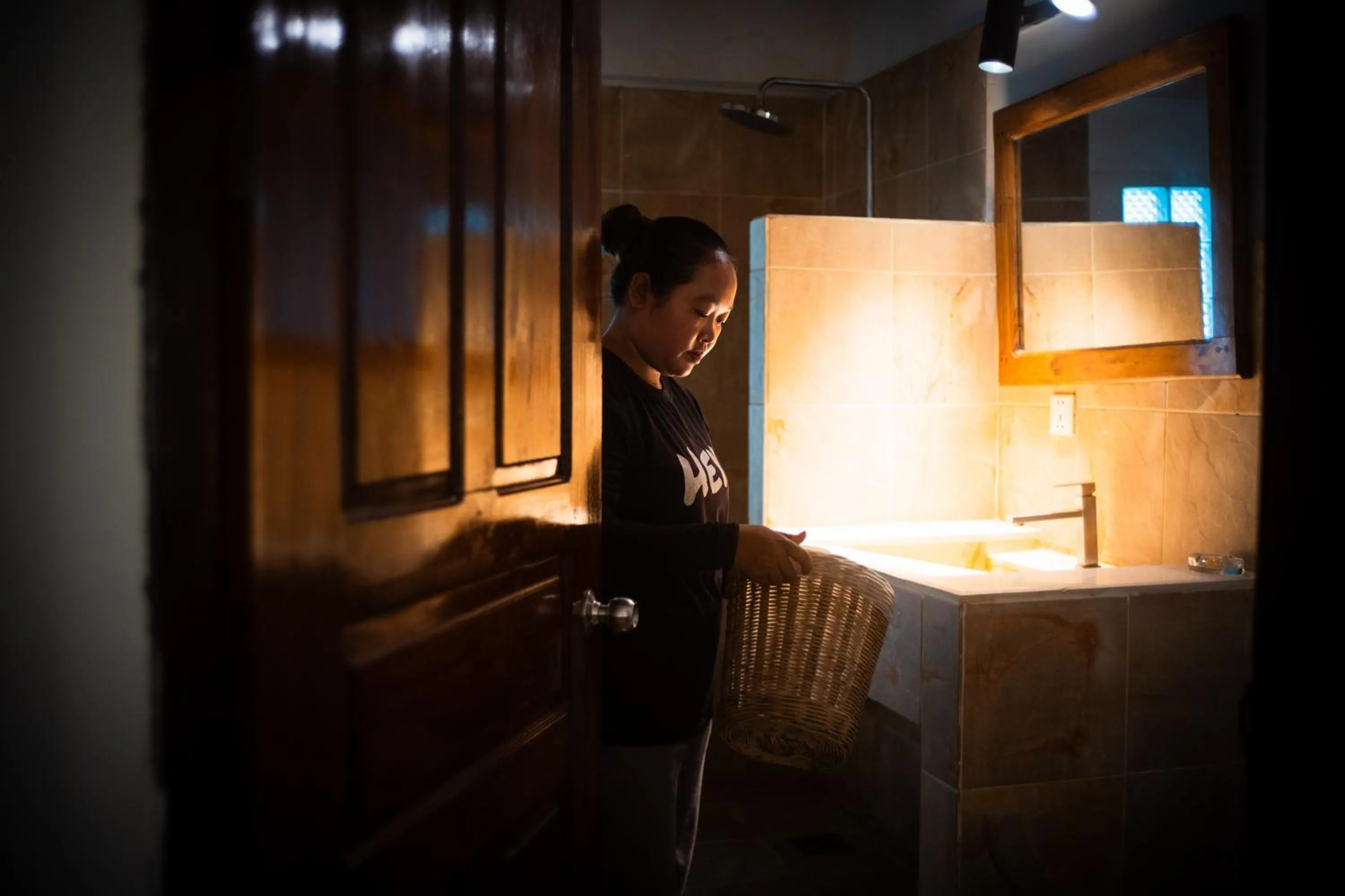 Staff in Sambor Village Hotel