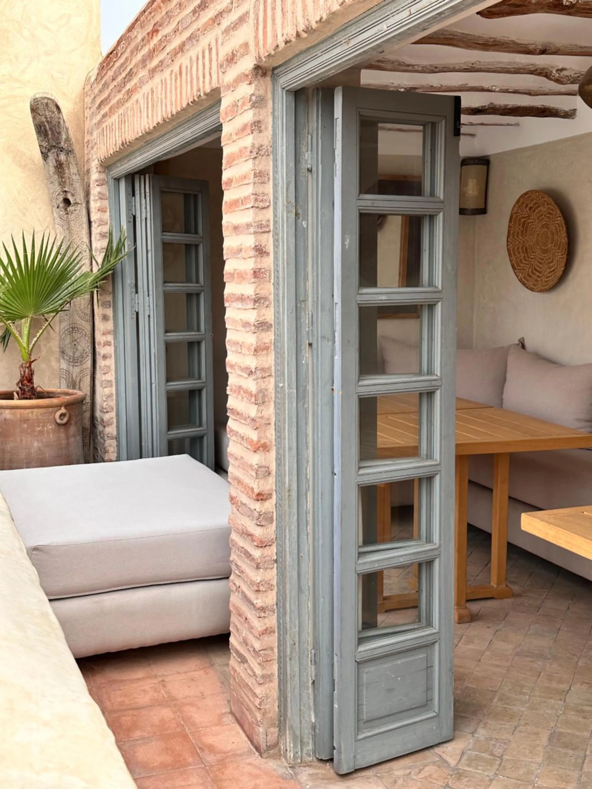 Bed in Riad Hadika Maria