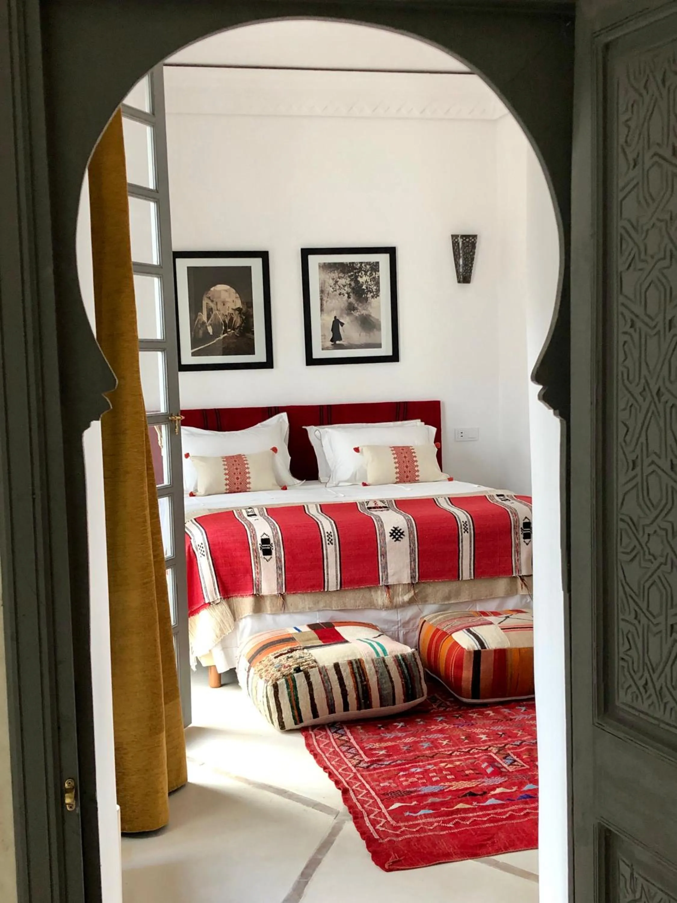 Bed in Riad Hadika Maria
