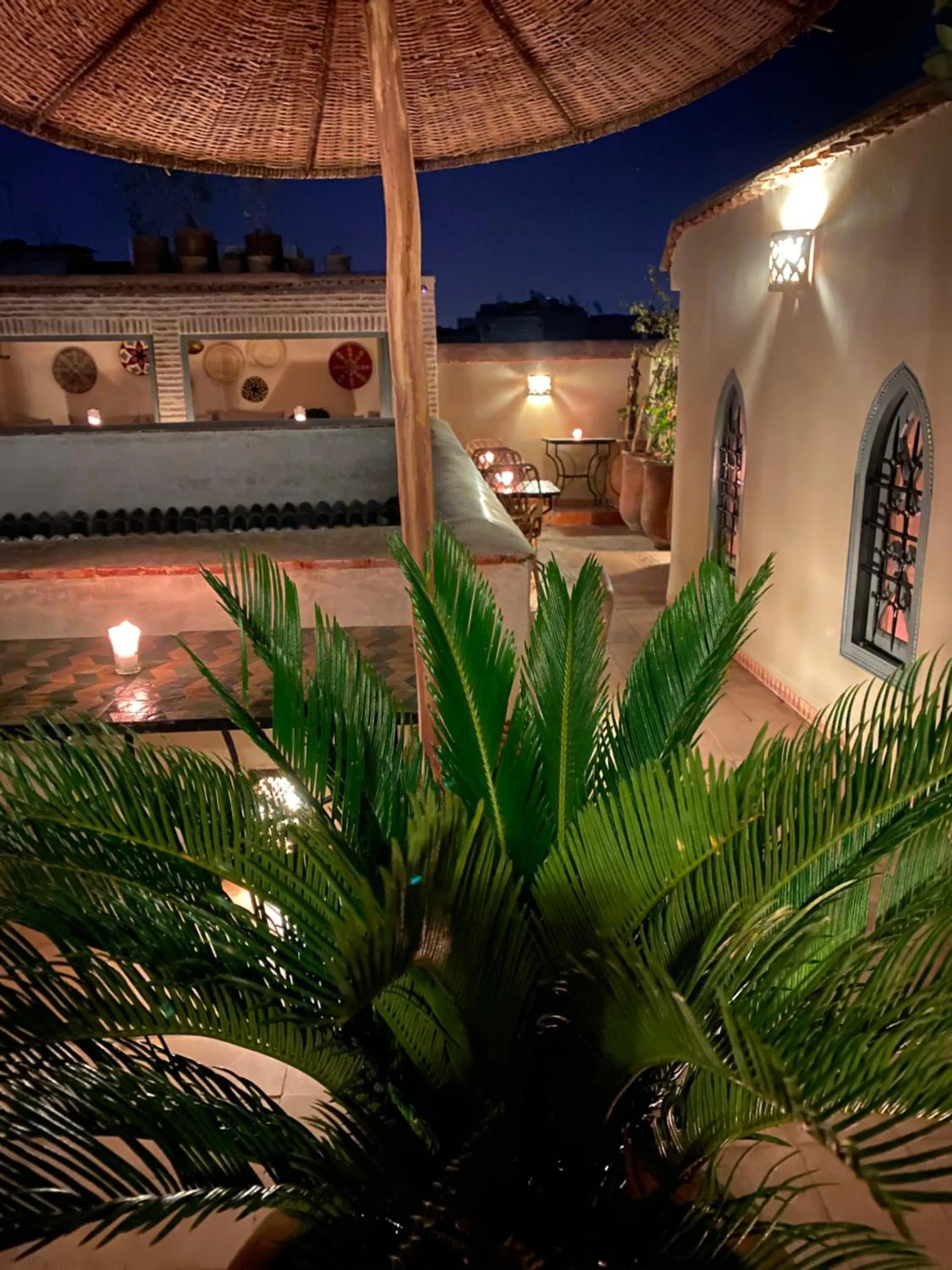 Patio in Riad Hadika Maria