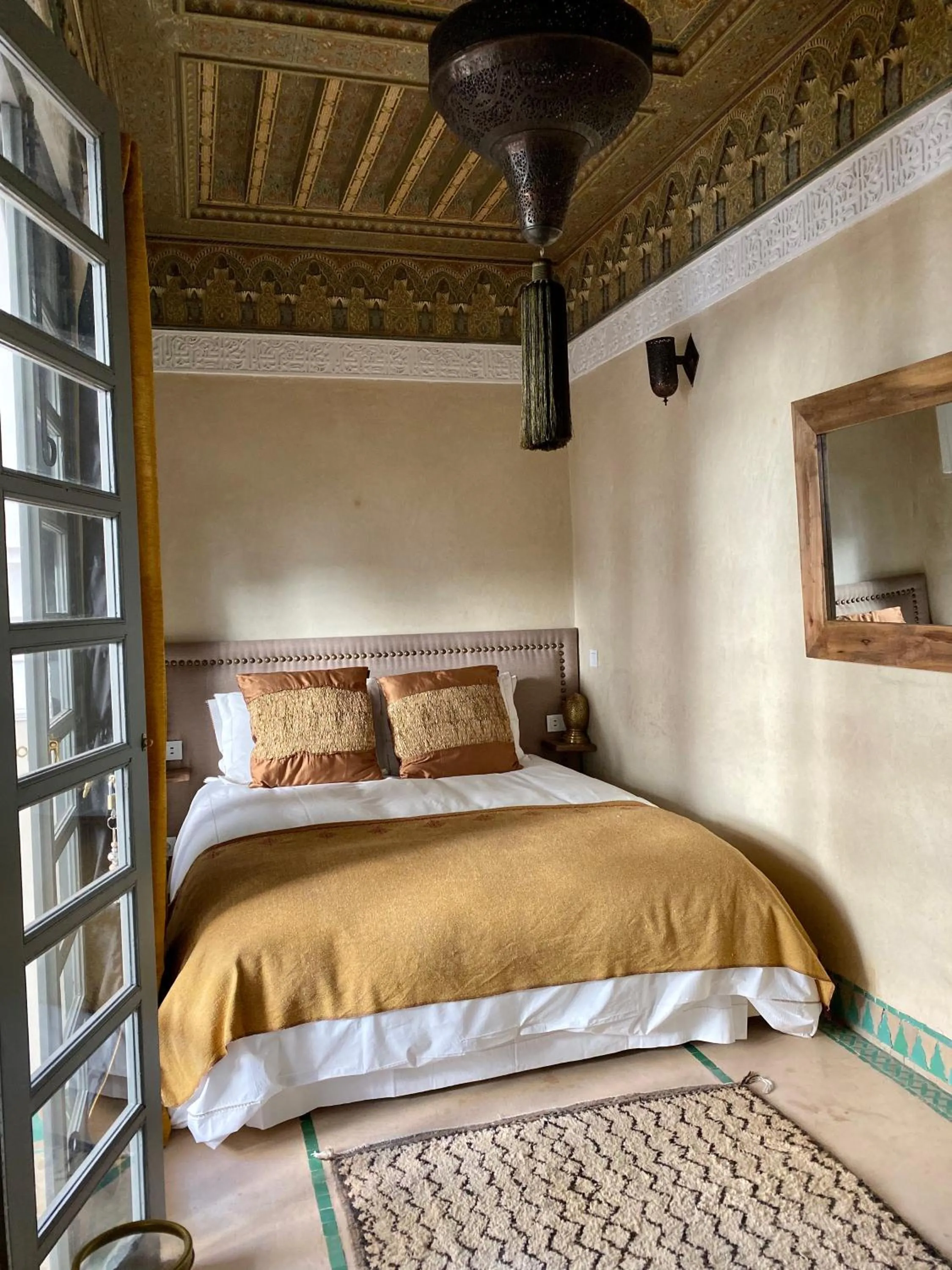 Bed in Riad Hadika Maria