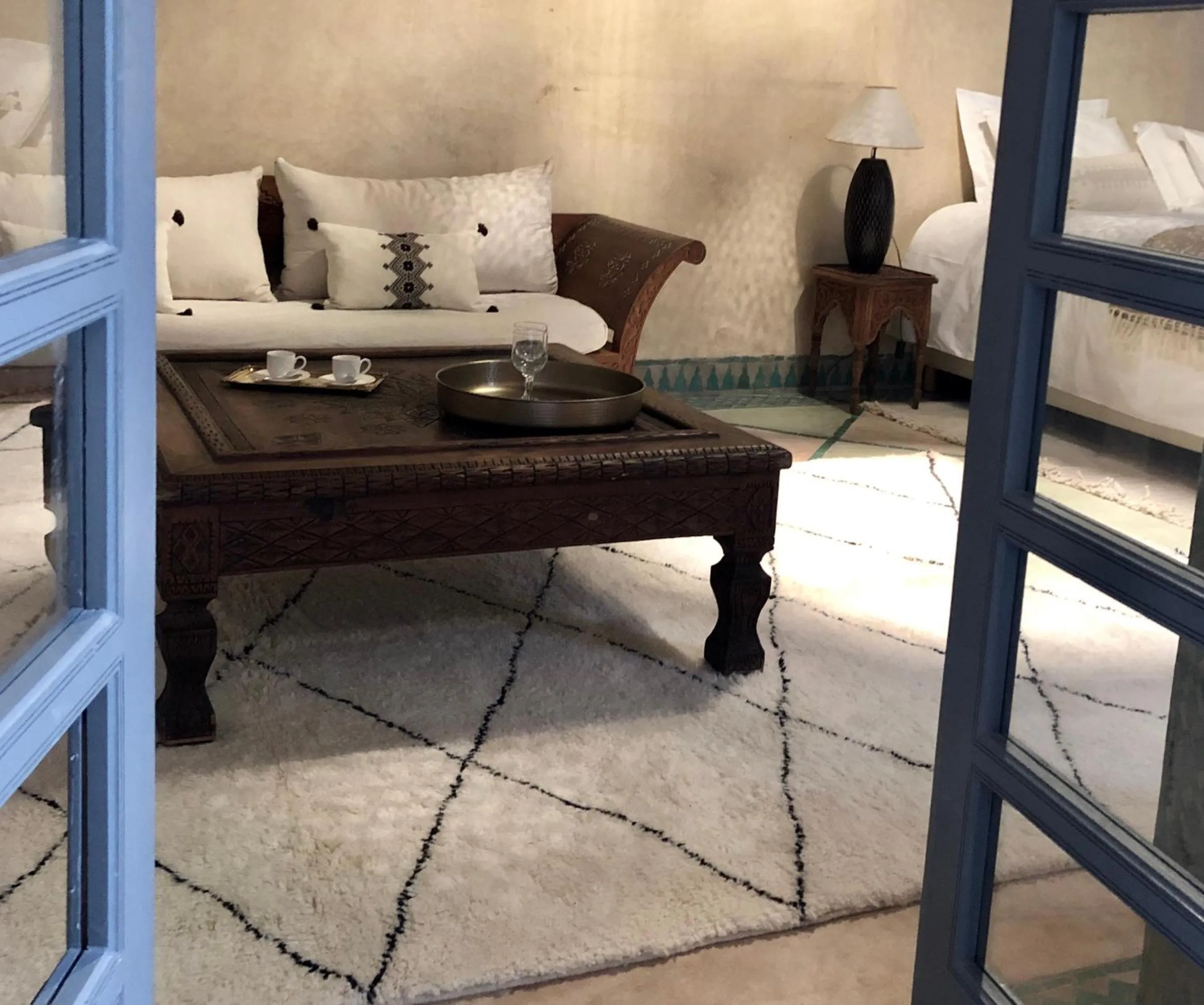 Shower, Bed in Riad Hadika Maria