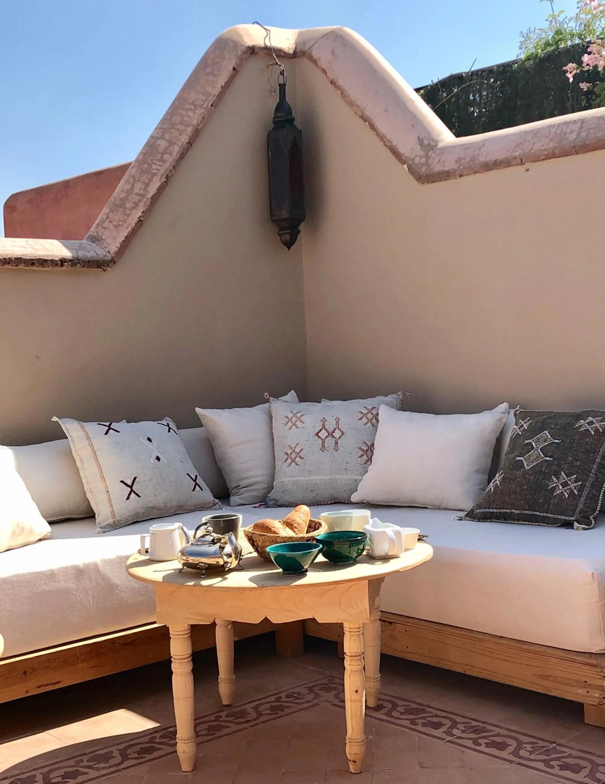 Patio in Riad Hadika Maria