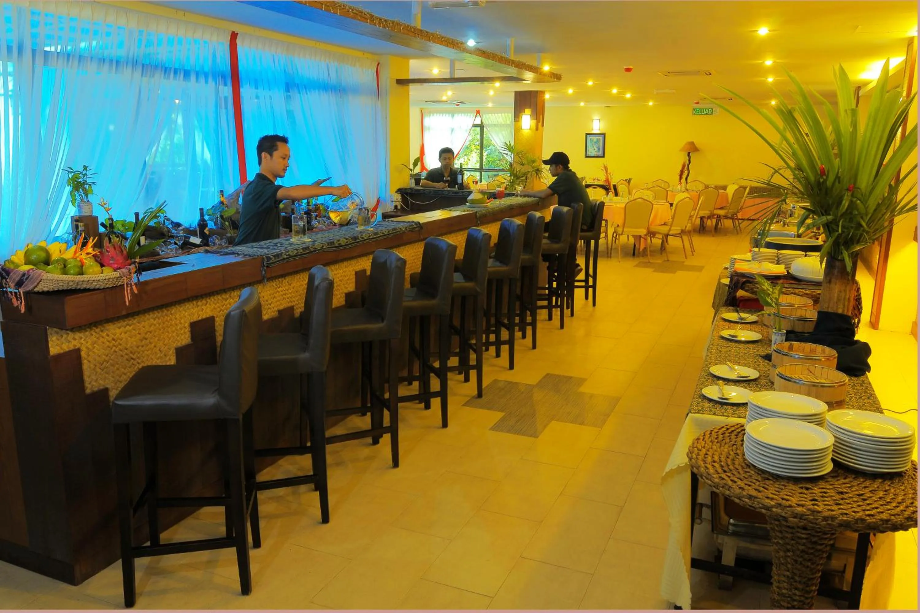 Restaurant/places to eat in Borneo Tropical Rainforest Resort