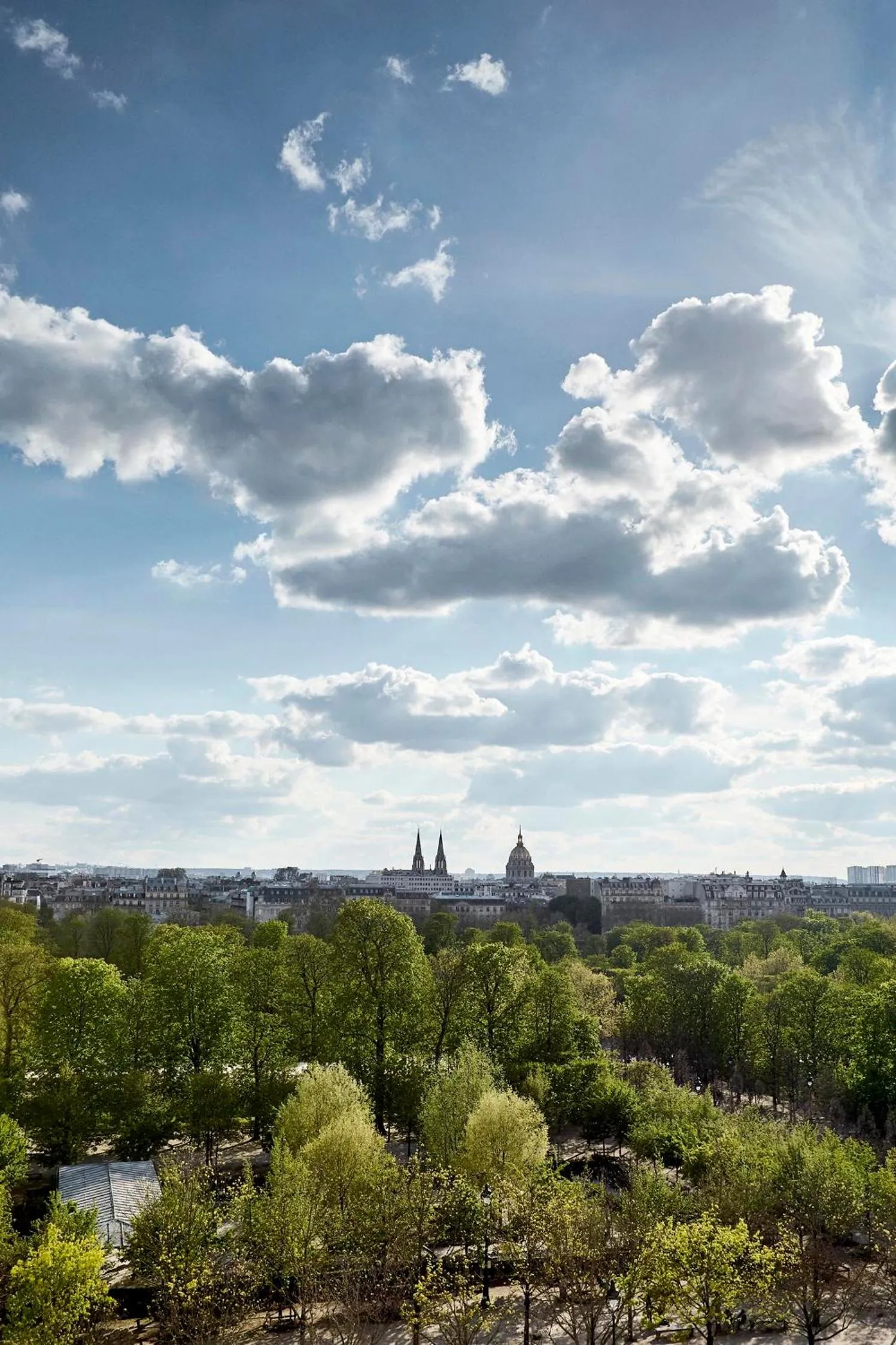Garden view in Le Meurice – Dorchester Collection