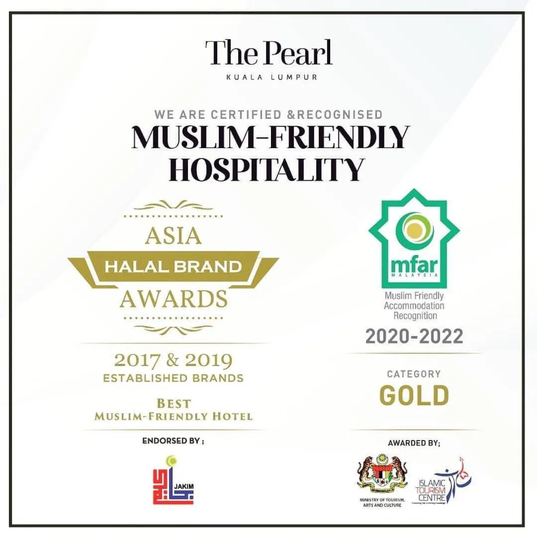 Logo/Certificate/Sign in The Pearl Kuala Lumpur