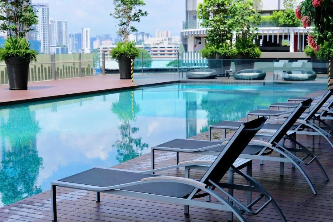 Swimming pool in The Pearl Kuala Lumpur