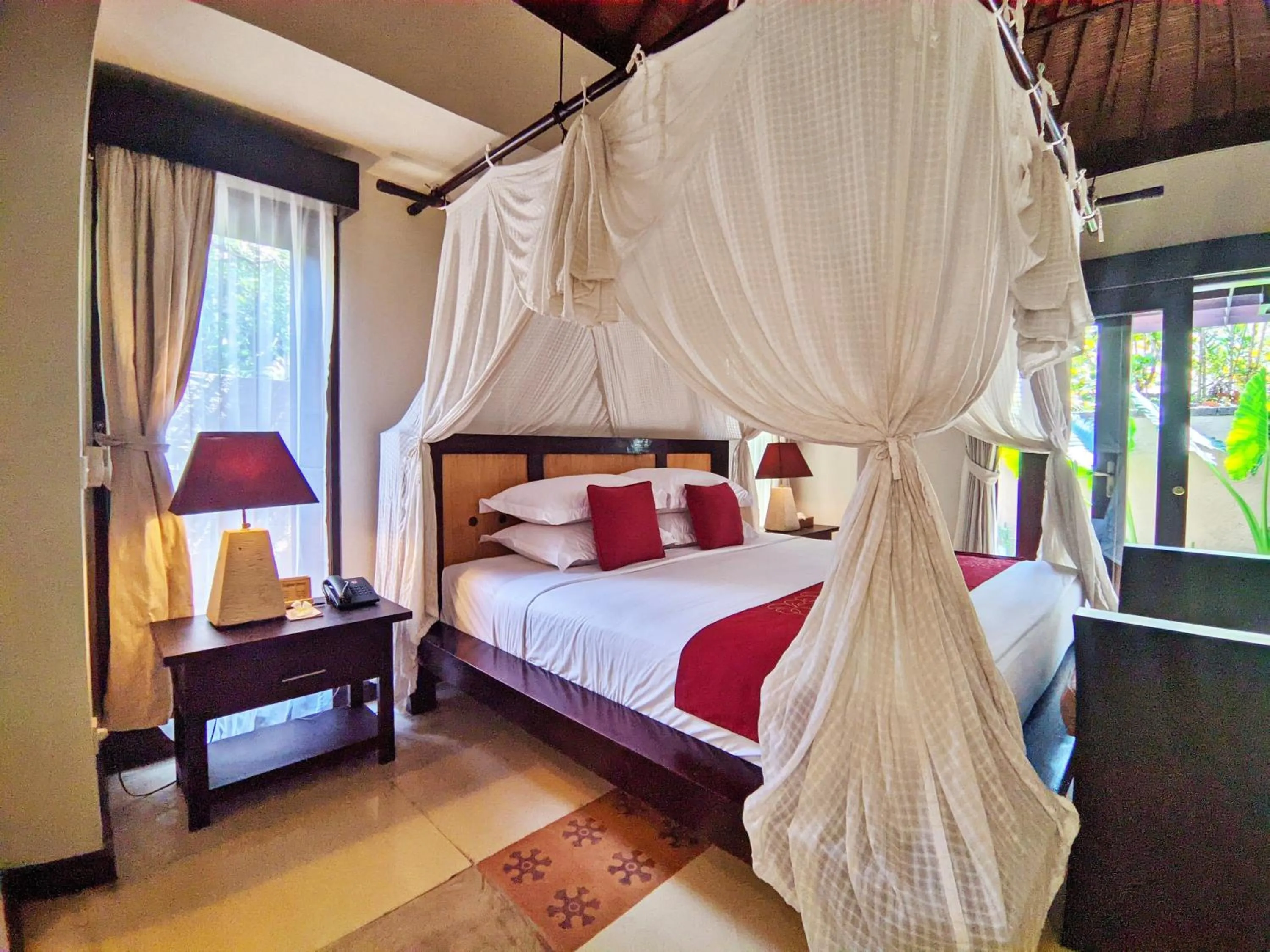 Bed in Barong Resort Ubud by Puri Signatures